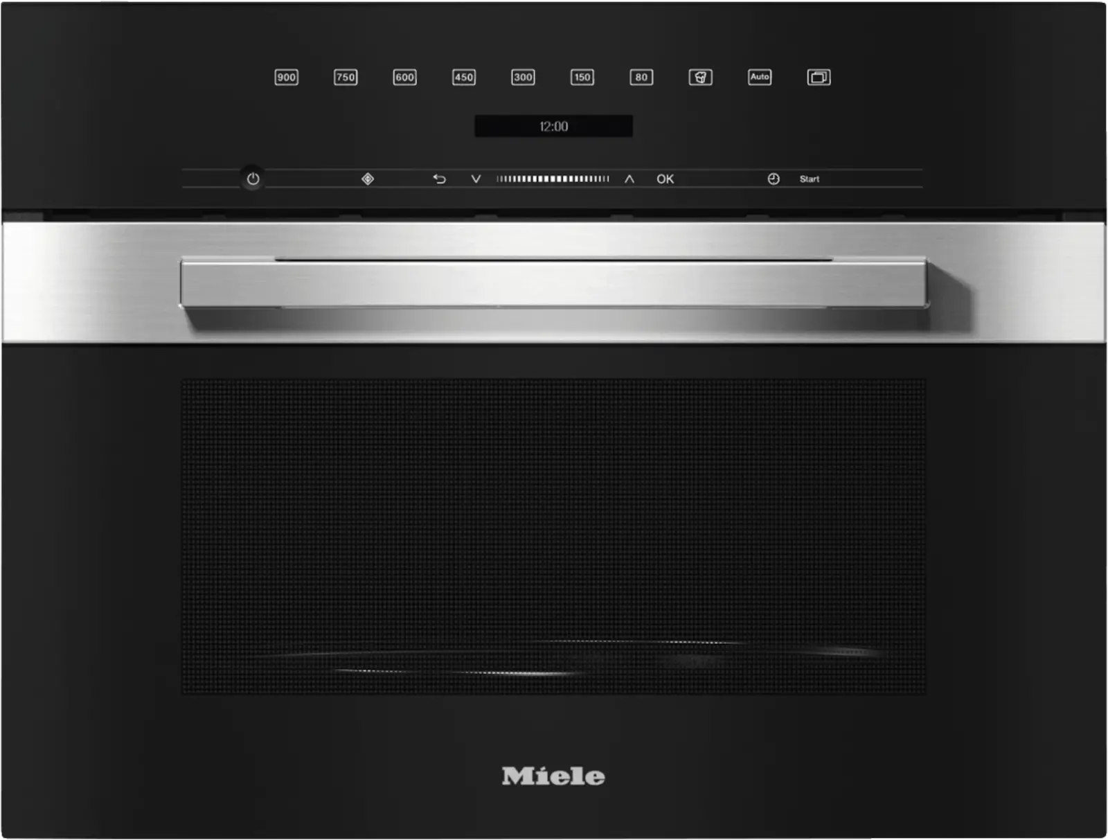 Miele M 7240 TC Roestvrij staal met CleanSteel Inbouw Magnetron