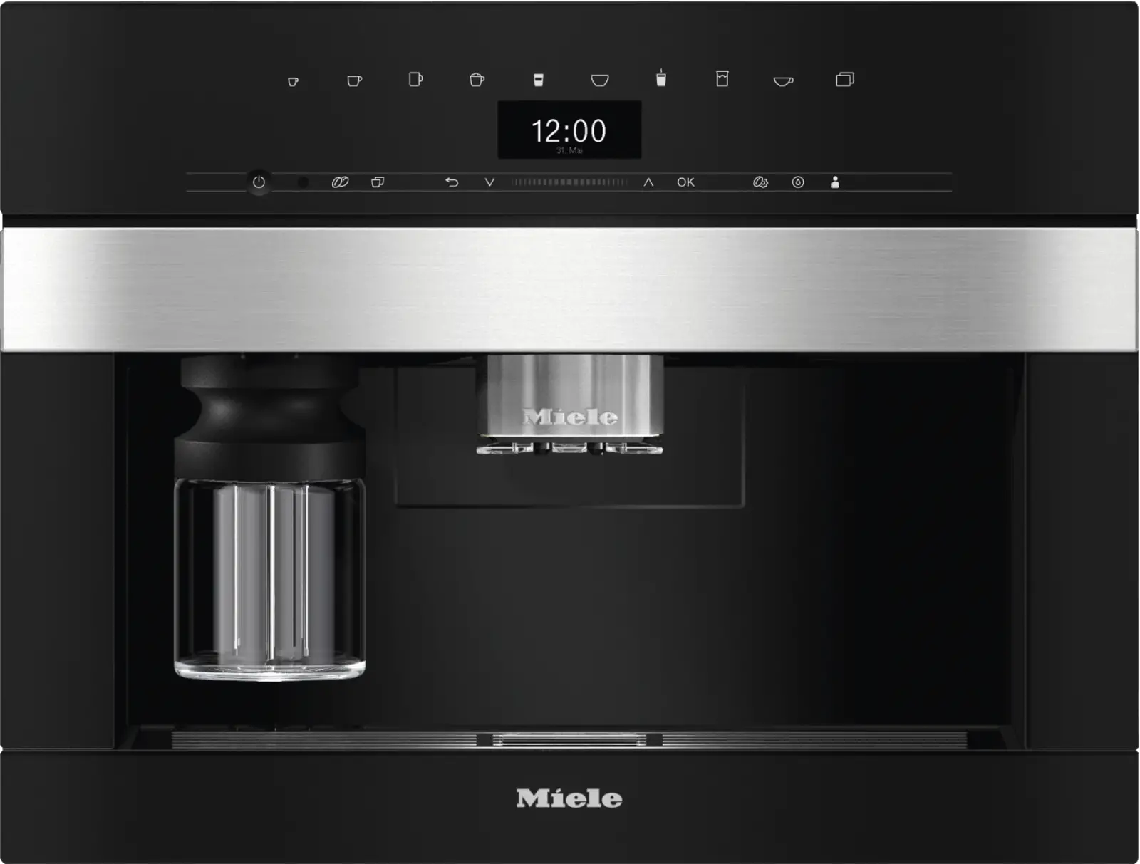 Miele CVA 7440 Roestvrij staal met CleanSteel Inbouw Koffiemachine