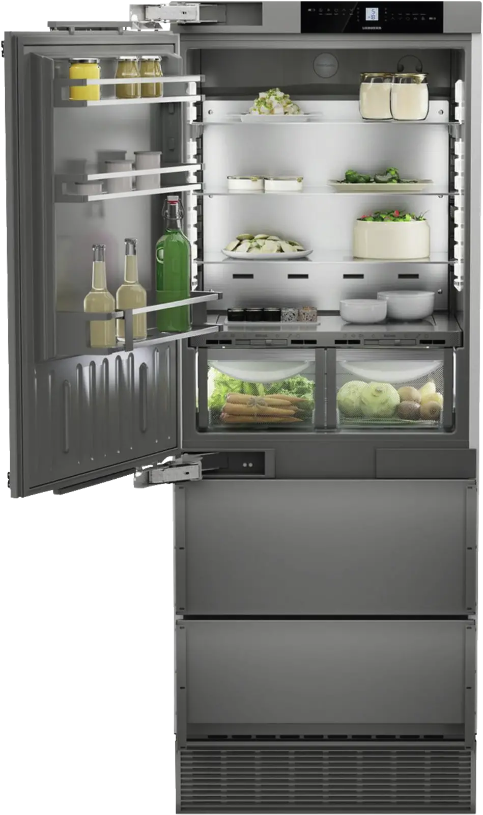 Liebherr ECBNe 7871/617 Peak inbouw koel-vriescombinatie