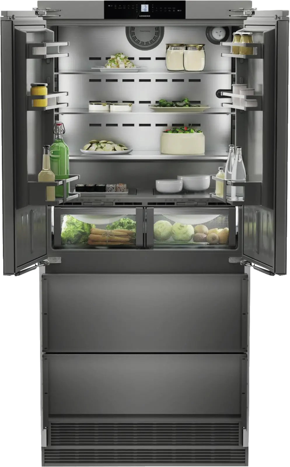Liebherr ECBNe 8872 Peak inbouw koel-vriescombinatie