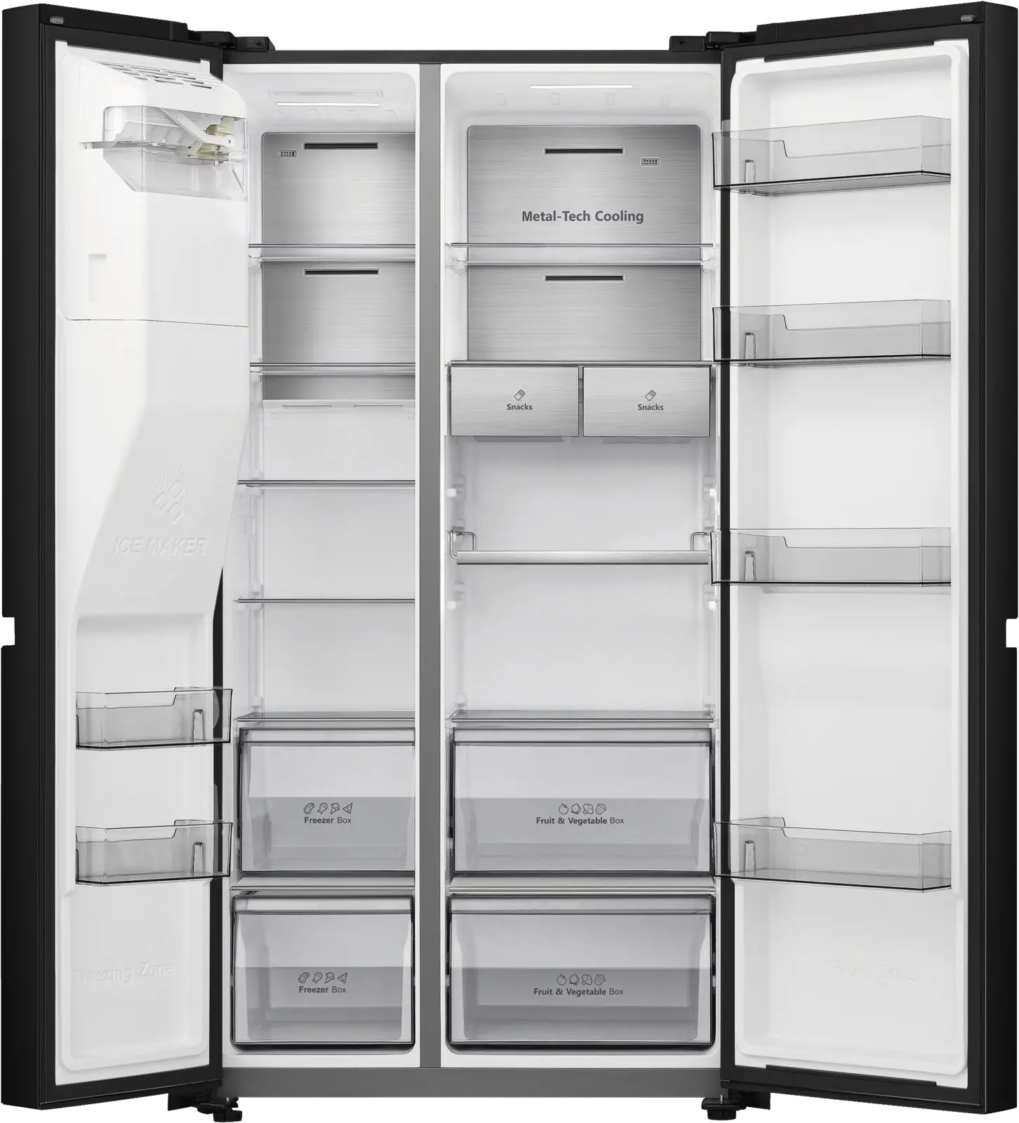 Hisense Amerikaanse Koelkast RS818N4IFD