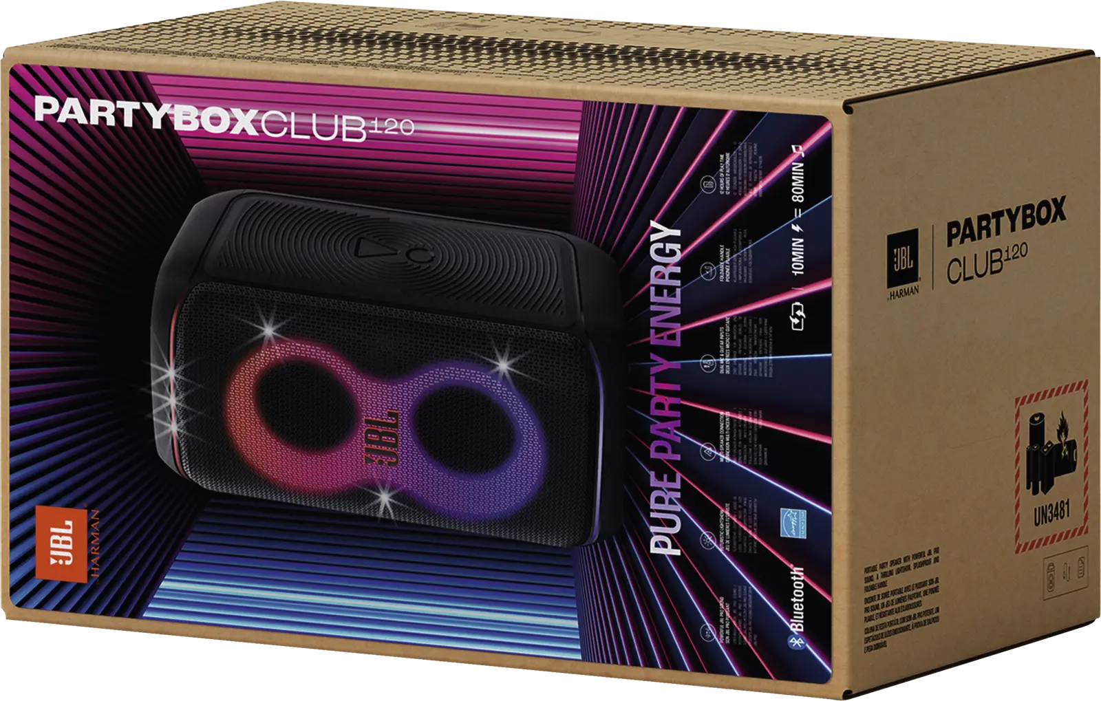 JBL Partybox Club 120 bluetooth party speaker