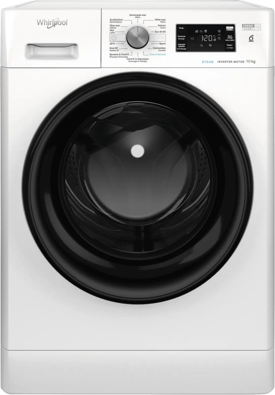Whirlpool FFB10469EBVBE vrijstaande wasmachine