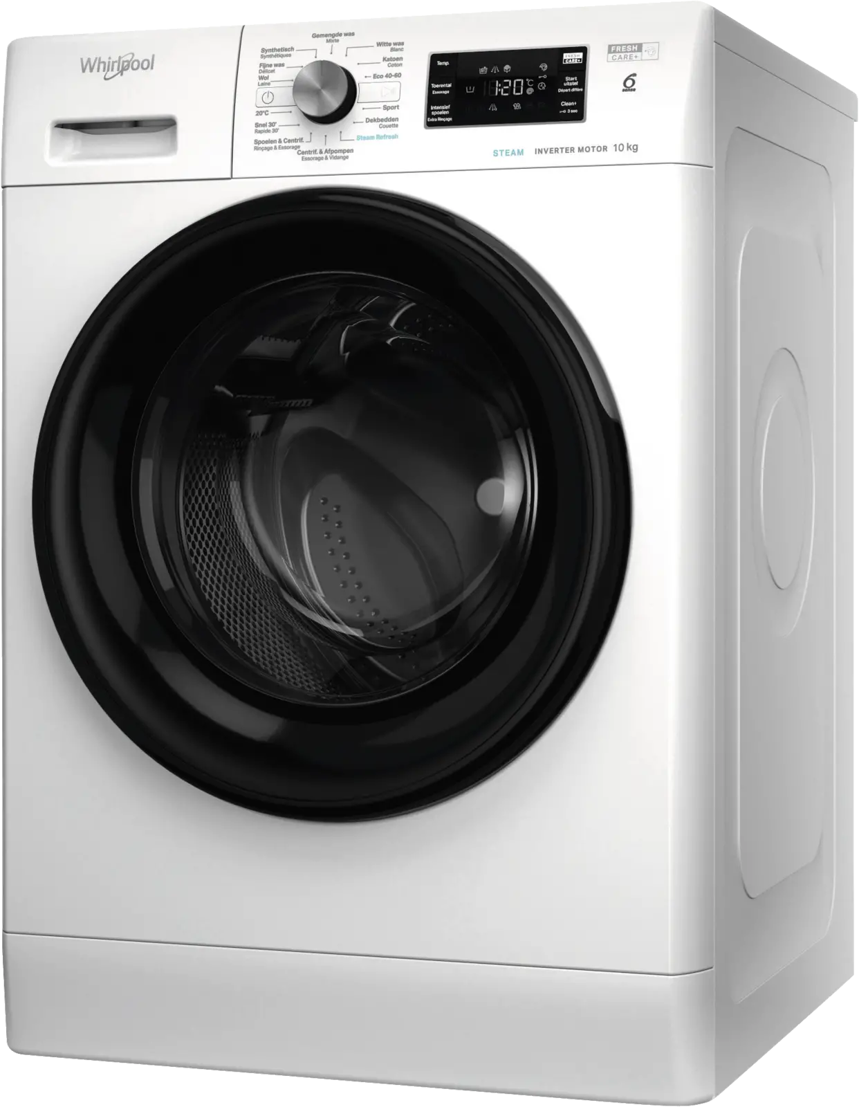 Whirlpool FFB10469EBVBE vrijstaande wasmachine