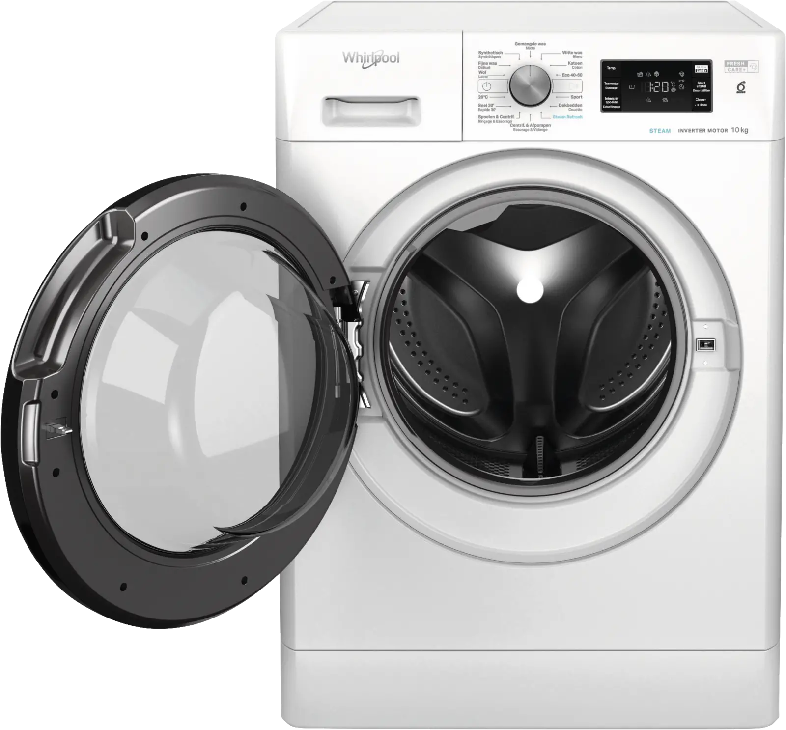Whirlpool FFB10469EBVBE vrijstaande wasmachine