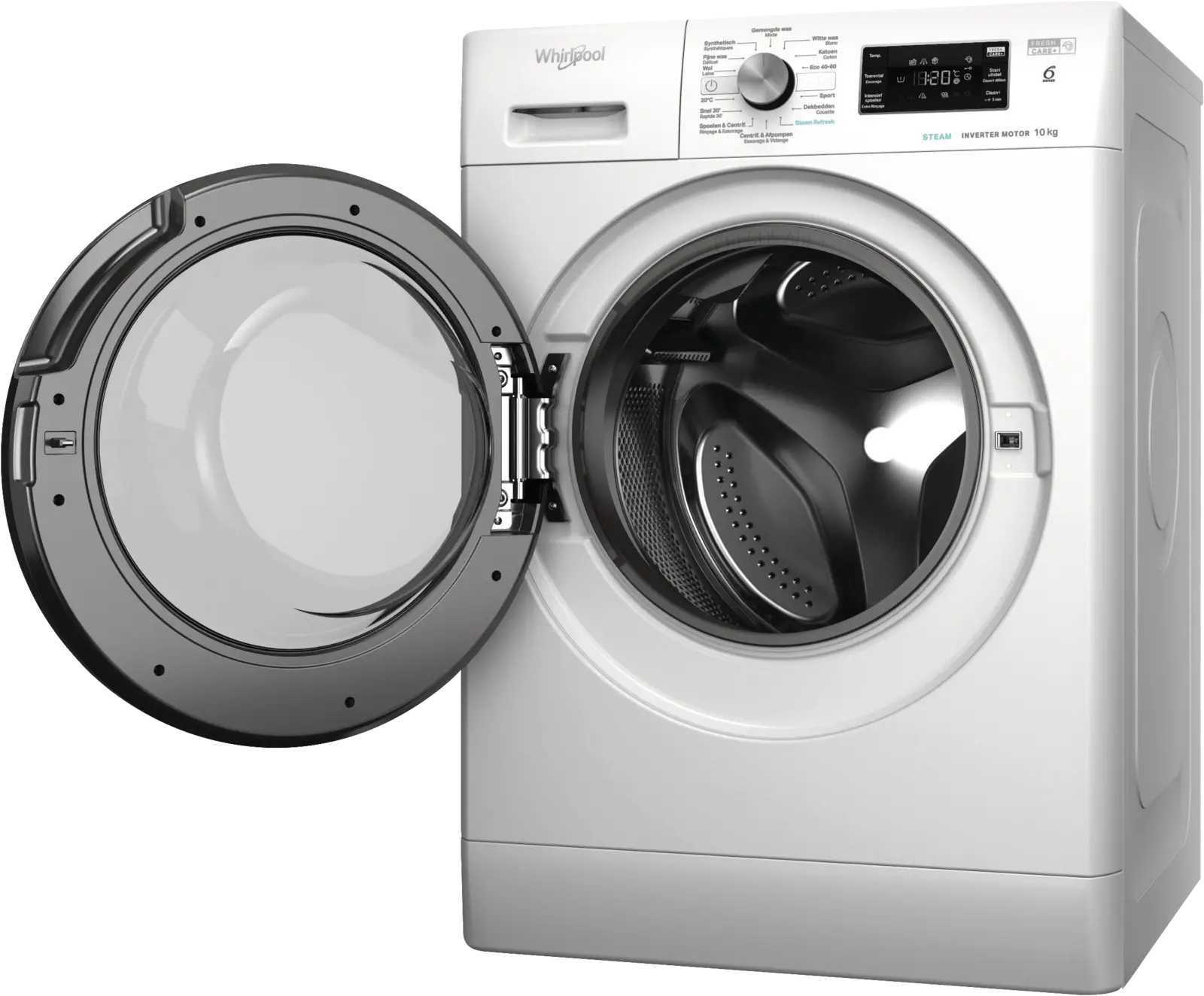 Whirlpool FFB10469EBVBE vrijstaande wasmachine