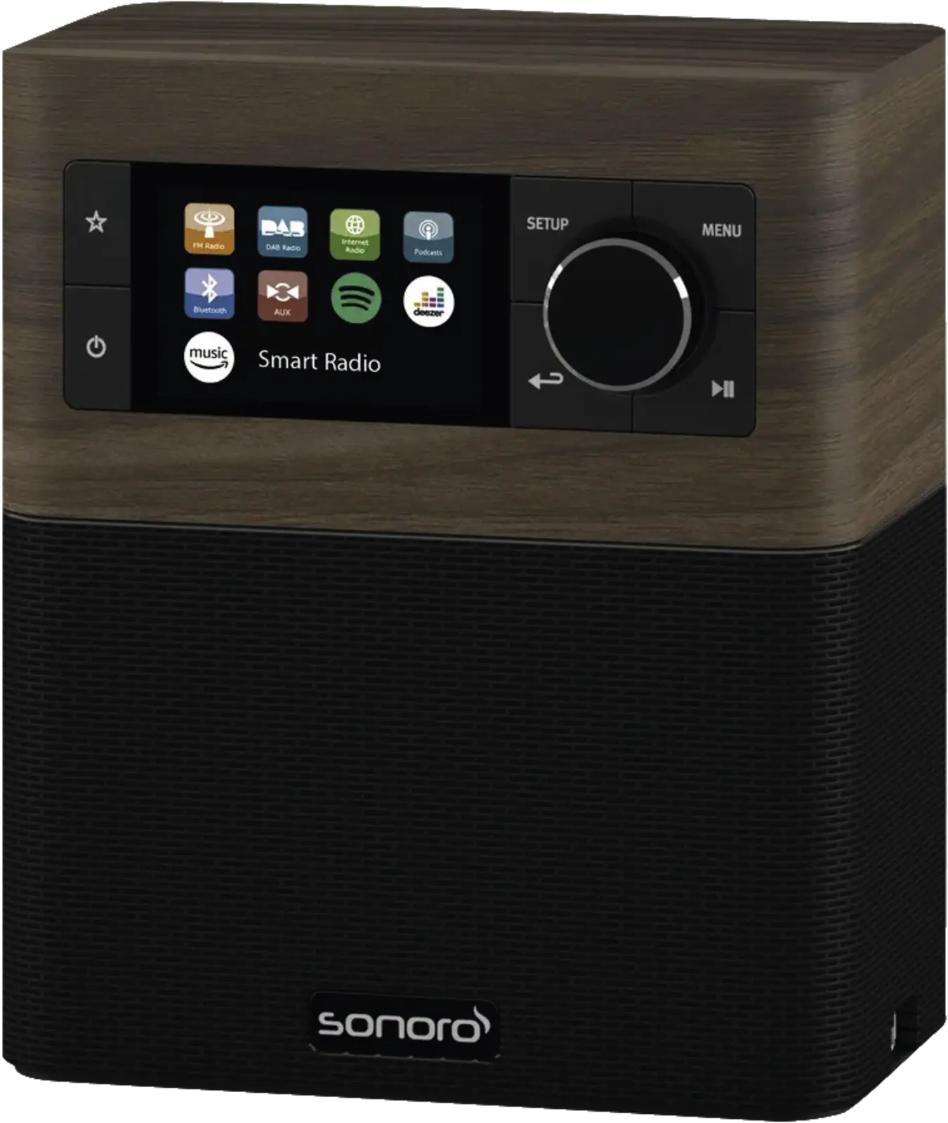 Sonoro STREAM (2025) Walnoot/Zwart
