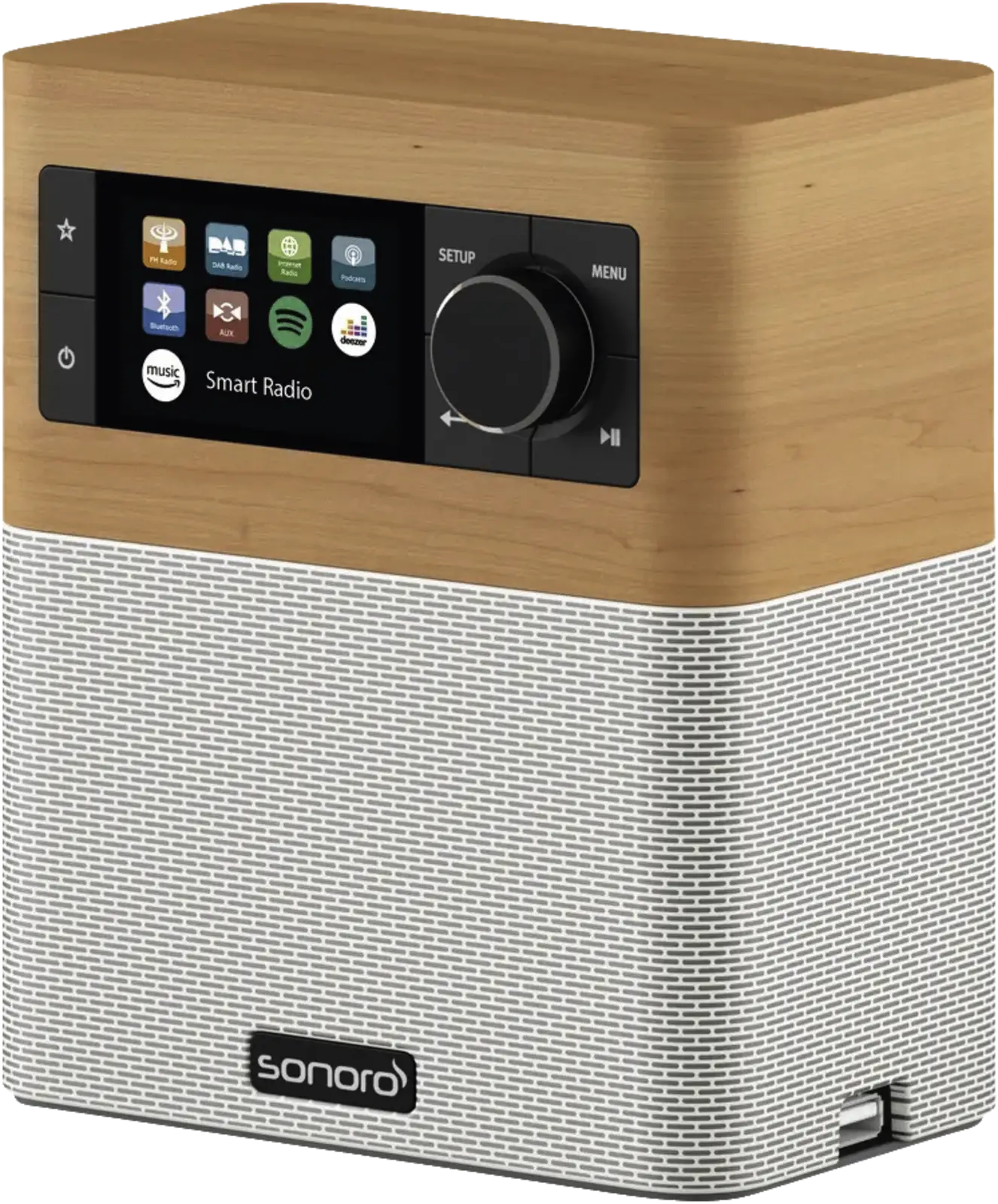 Sonoro STREAM (2025) Esdoorn/Wit 