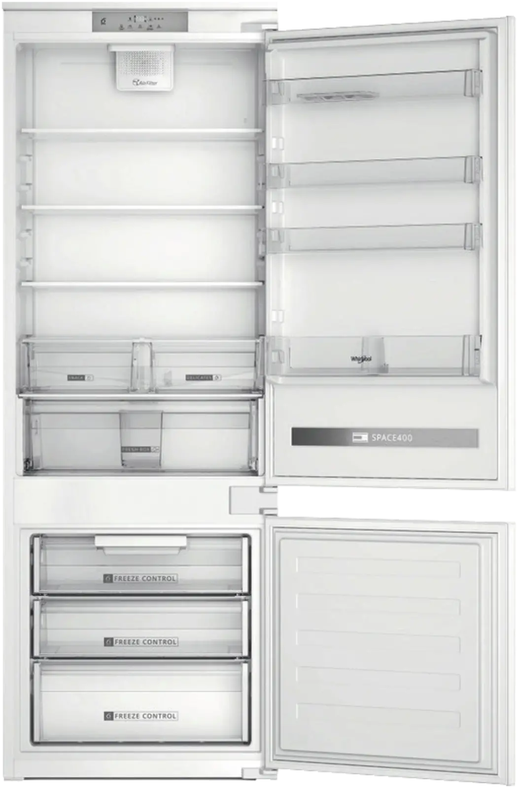 Whirlpool SP40 810 2 Inbouw Koel-vriescombinatie