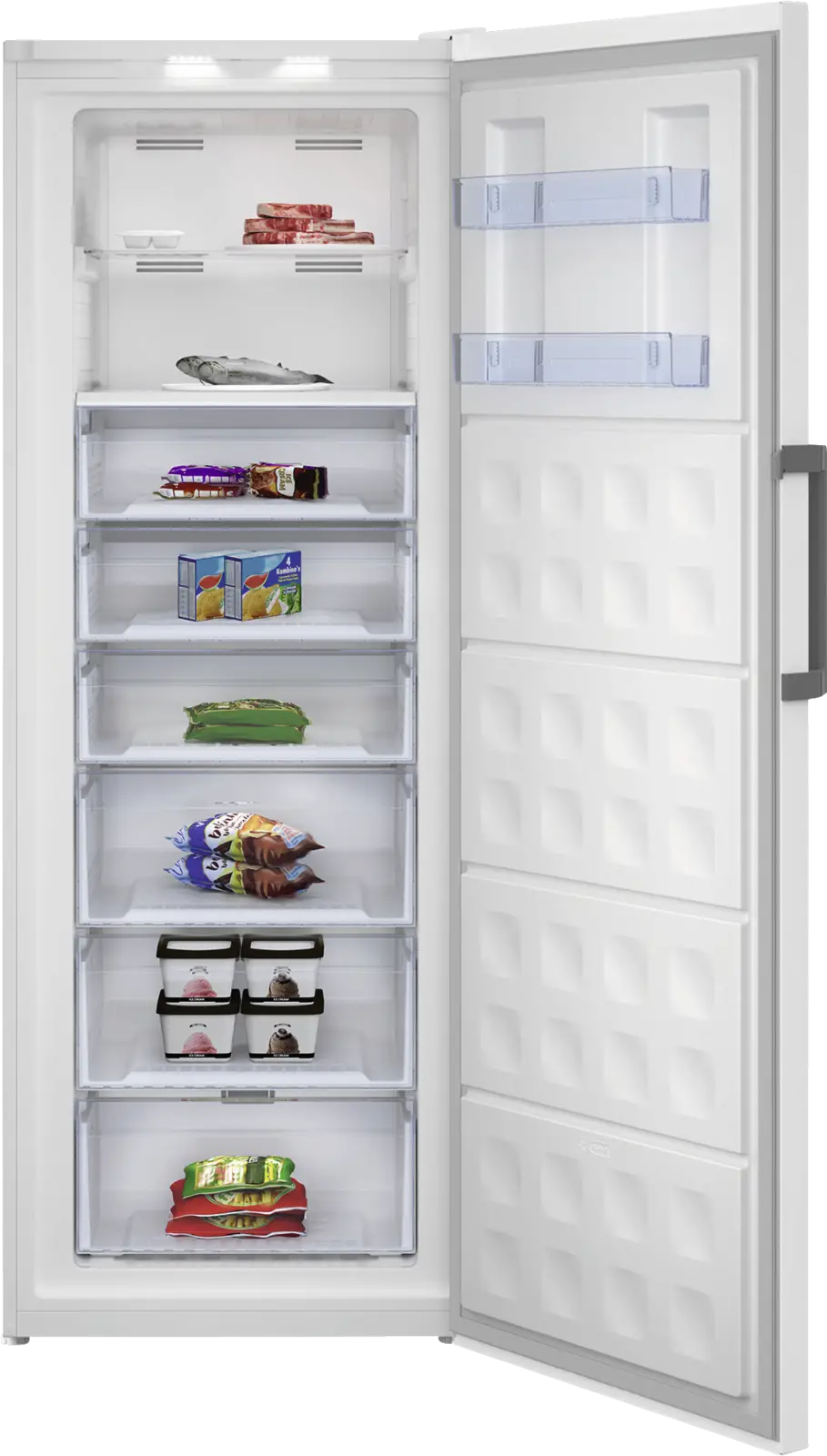 Beko RFNE448E51W Vriezer