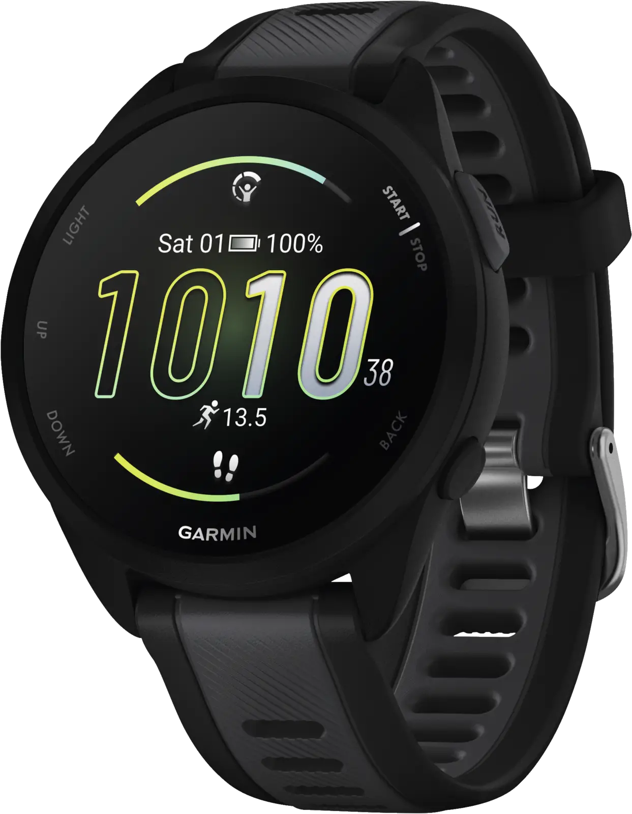 Garmin Forerunner® 165, Black/Slate grey