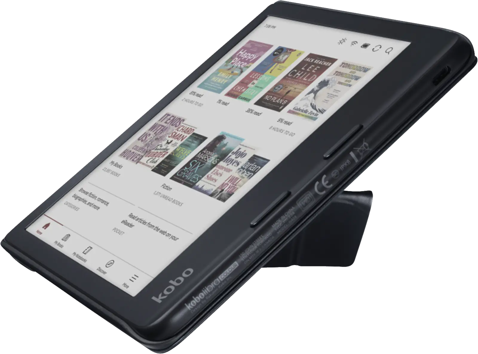 Kobo Libra sleepcover case zwart
