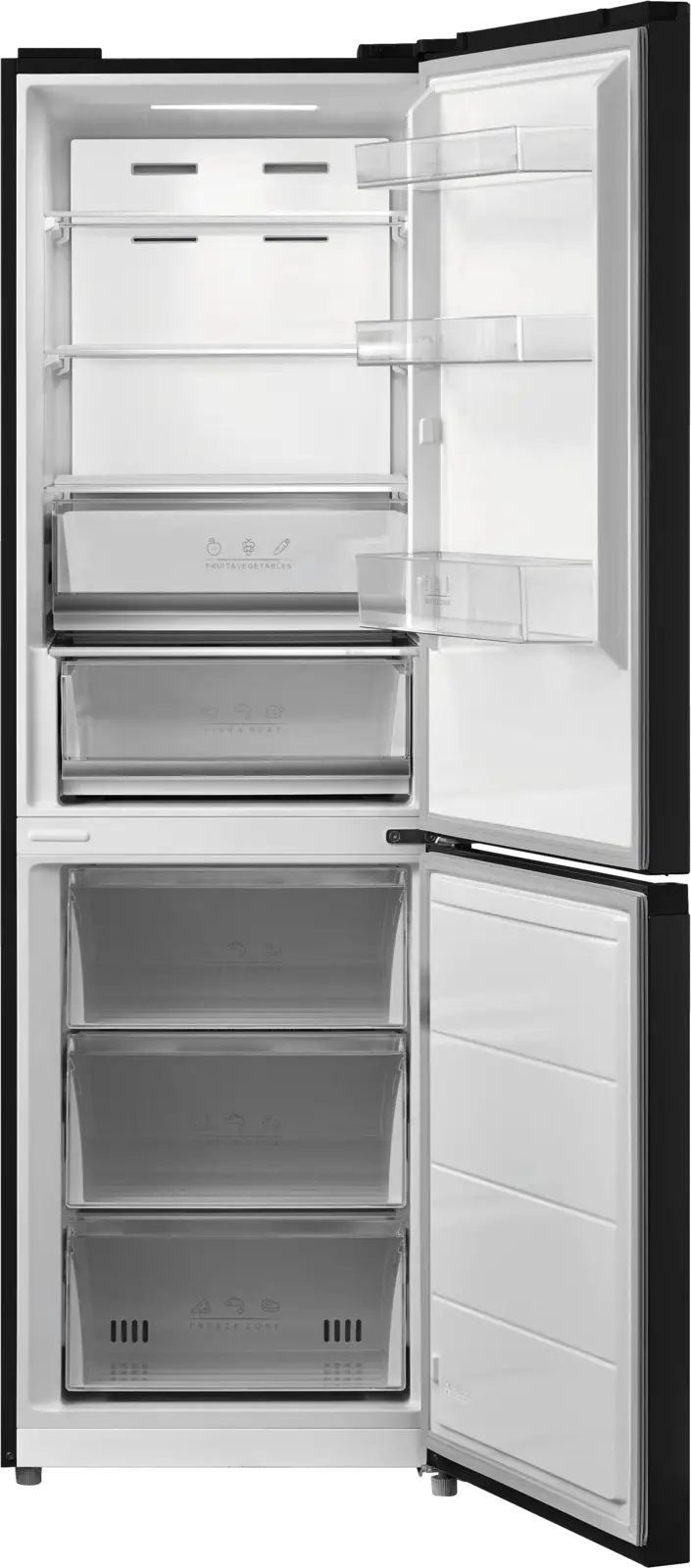 Inventum KV1850B Koel-vriescombinatie