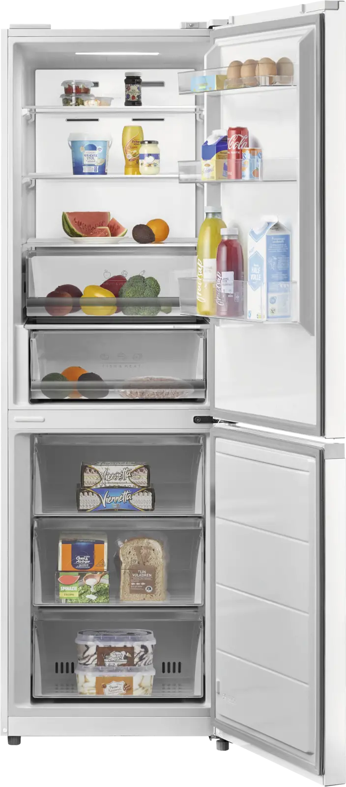 Inventum KV1850W Koel-vriescombinatie