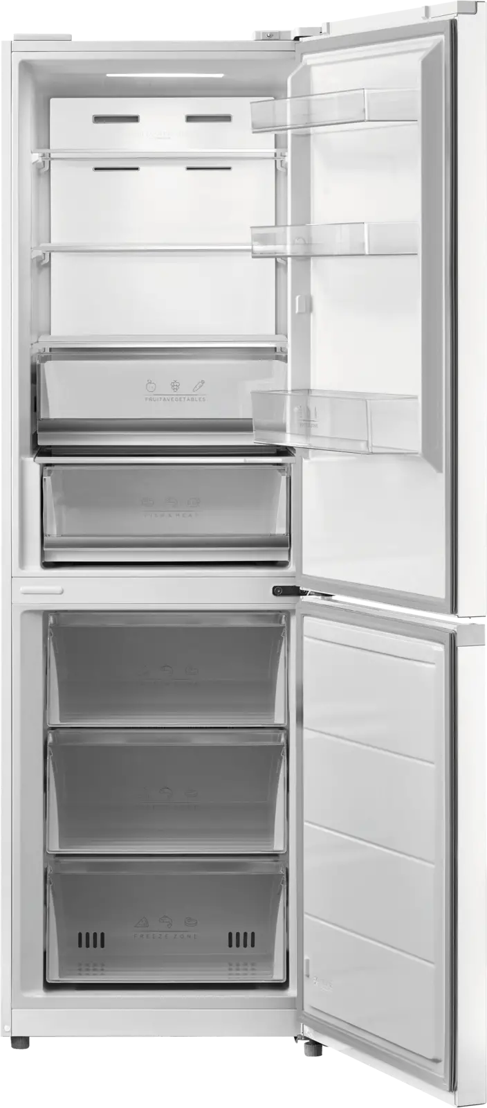Inventum KV1850W Koel-vriescombinatie
