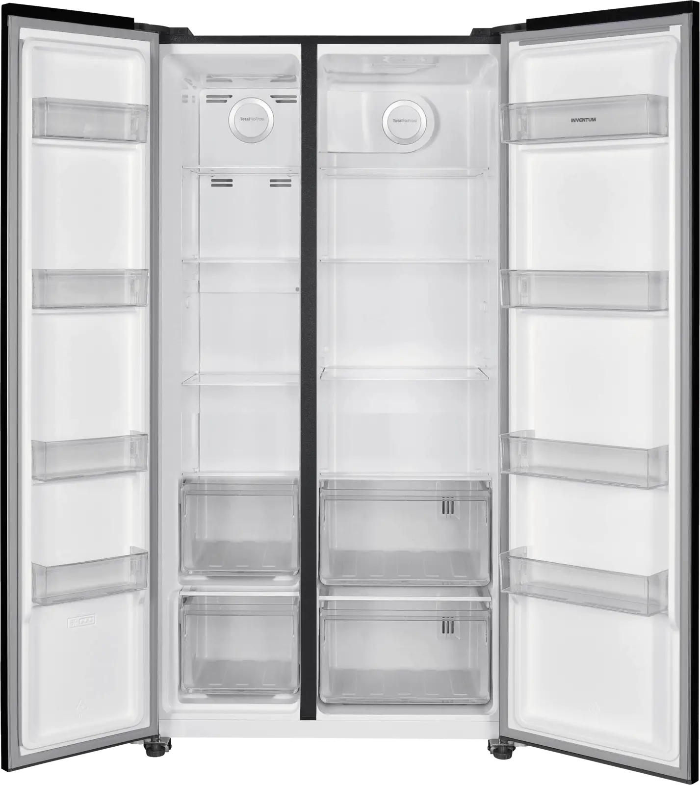 Inventum SKV0180B Side-by-Side Amerikaanse Koelkast - Zwart