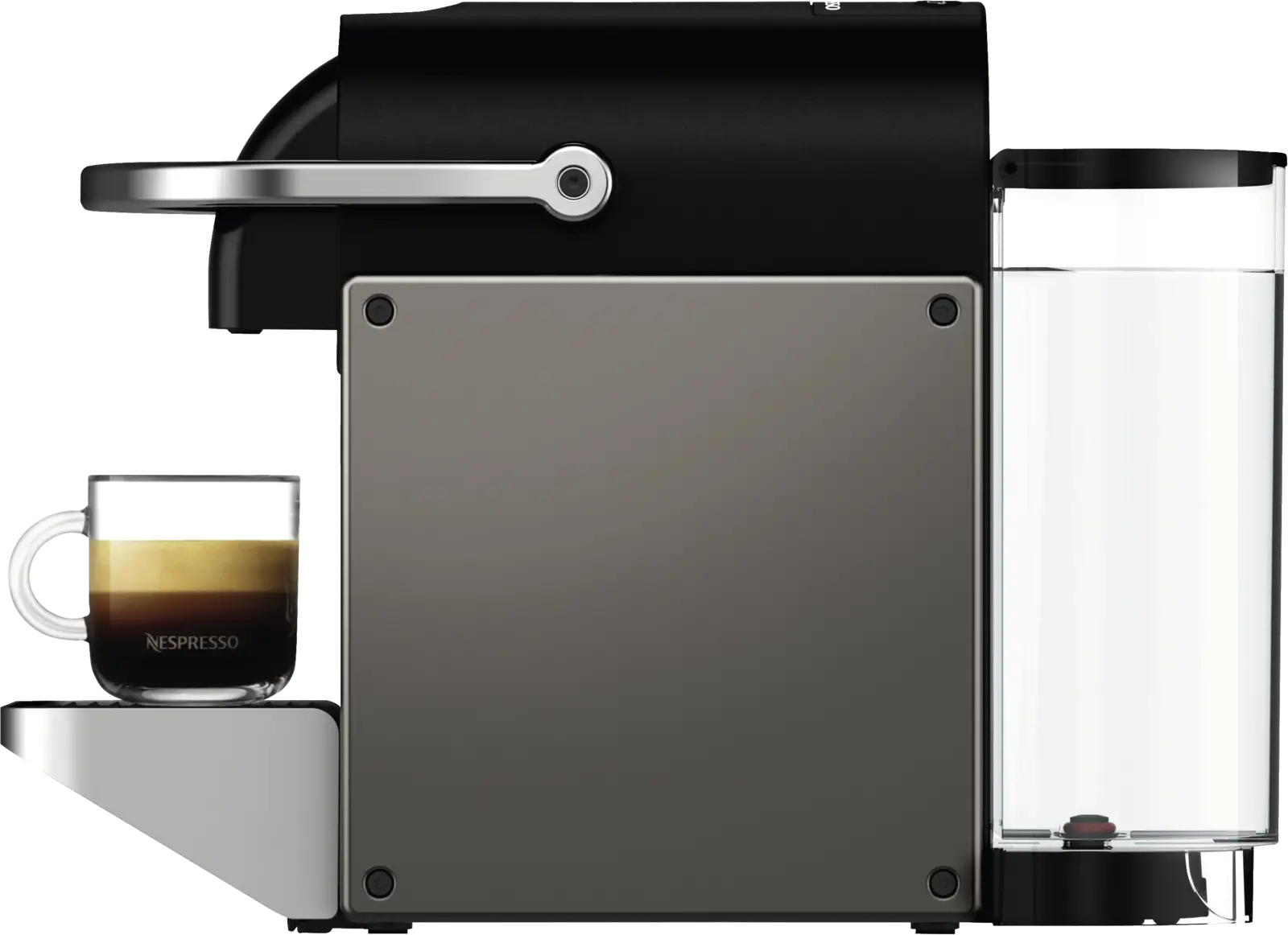 KRUPS Nespresso XN306T Pixie Koffiecupmachine - Titan