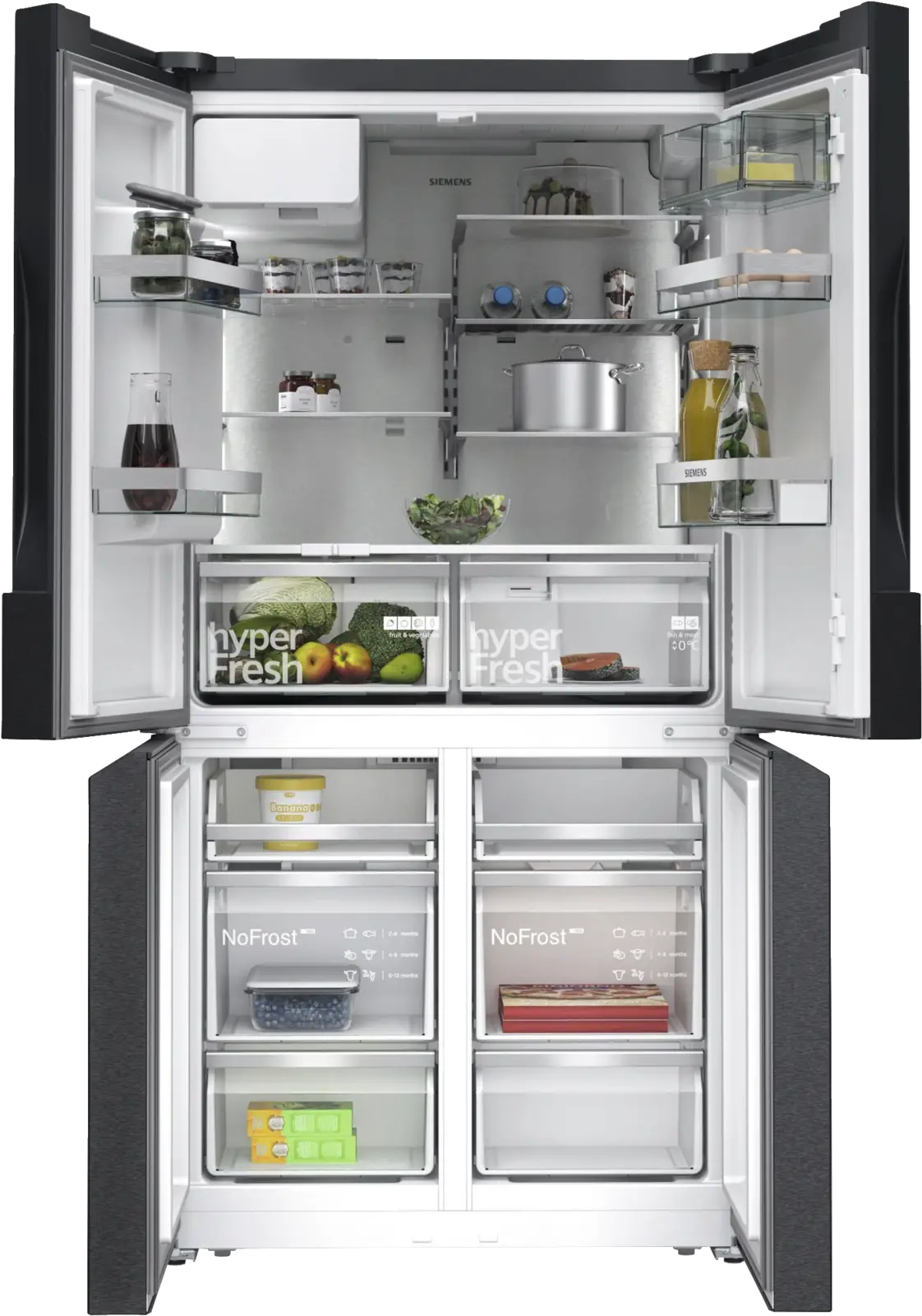 Siemens KF96DAXEA iQ500 French Door koel-vriescombinatie