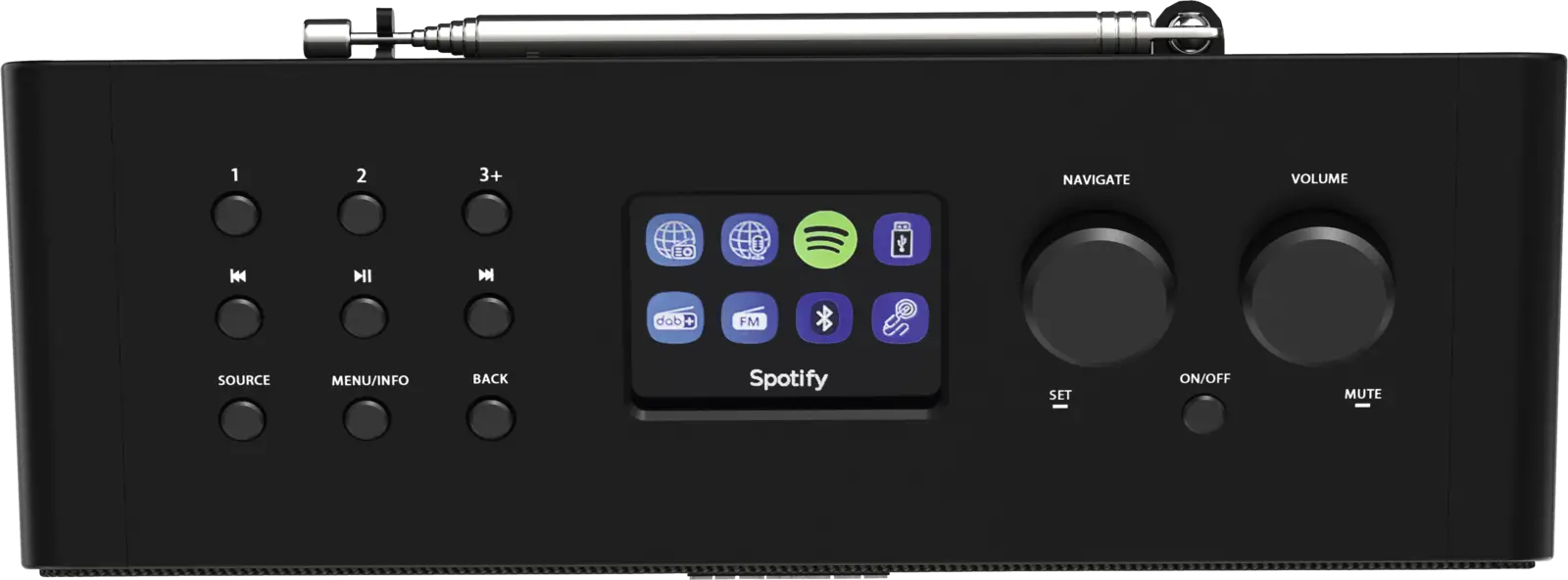 Kenwood CR-ST90S-B DAB+ internetradio