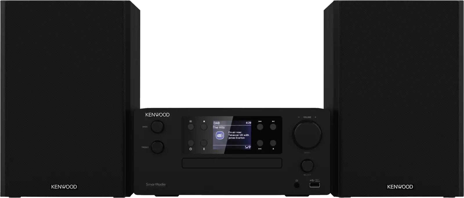 Kenwood M-9500S-B stereo set met DAB+