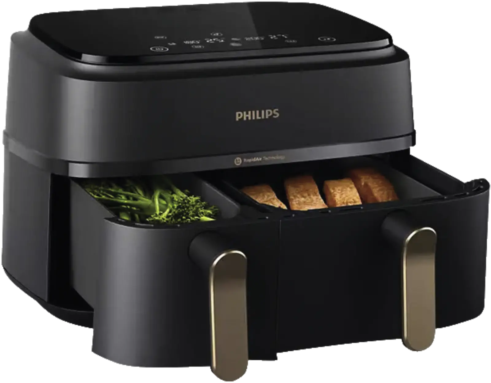 Philips NA352/04 3000 Serie Airfryer - Heteluchtfriteuse met 2 Manden