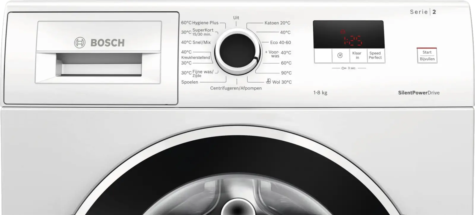 BOSCH WGE03408NL Serie 2 Wasmachine