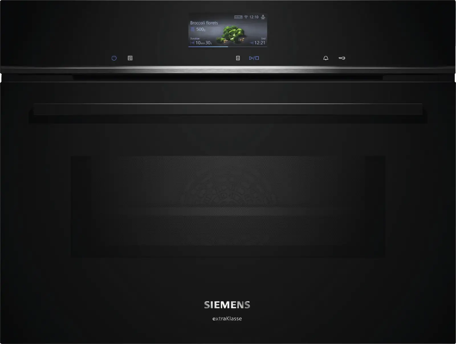 Siemens CM776GMB1F iQ700 extraKlasse Compacte Oven met Magnetron - 60 x 45 cm - Zwart
