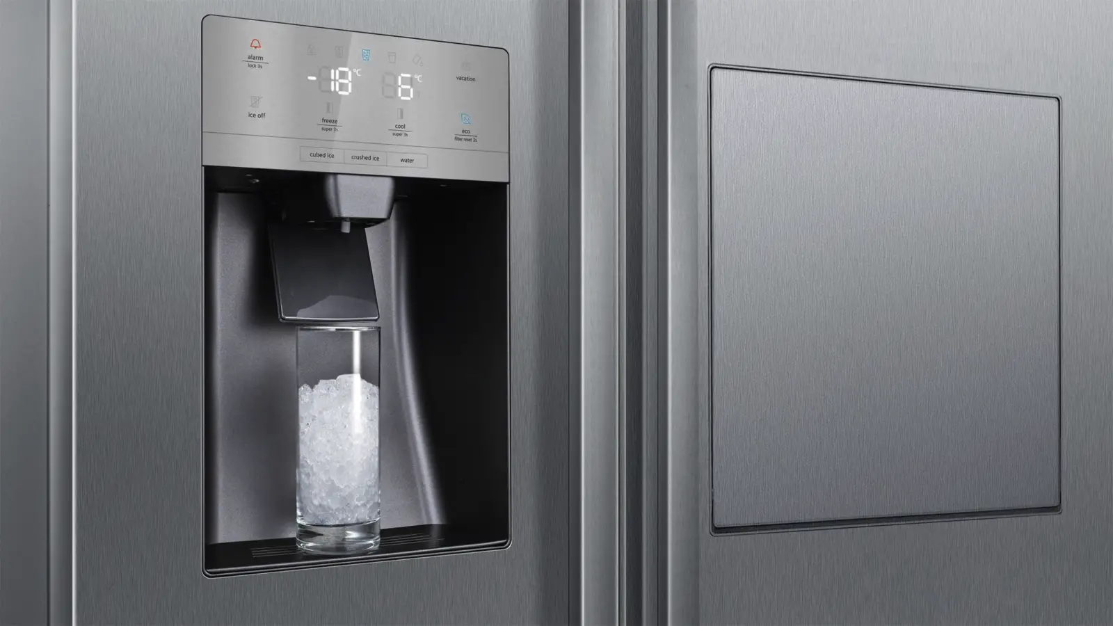 Siemens KA93GAIDP Zilver Amerikaanse koelkast