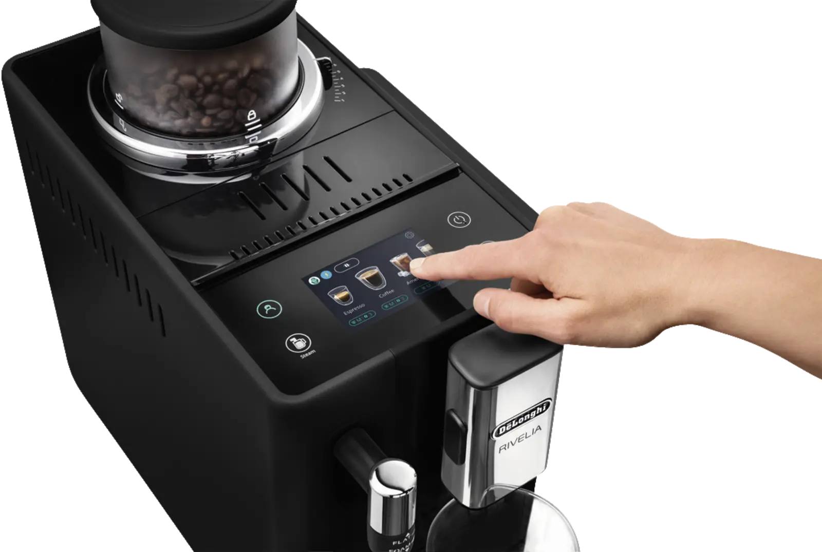 DeLonghi EXAM440.35.B Rivelia Volautomatische Koffiemachine
