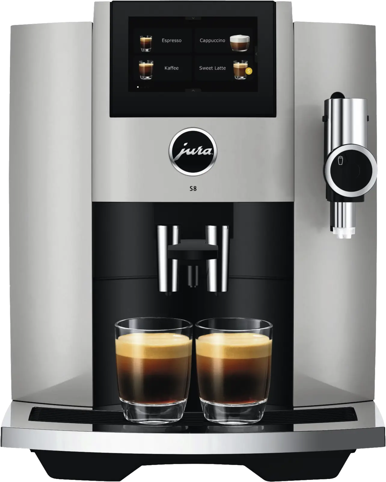 JURA S8 Dark Inox (EB) Volautomatische Koffiemachine