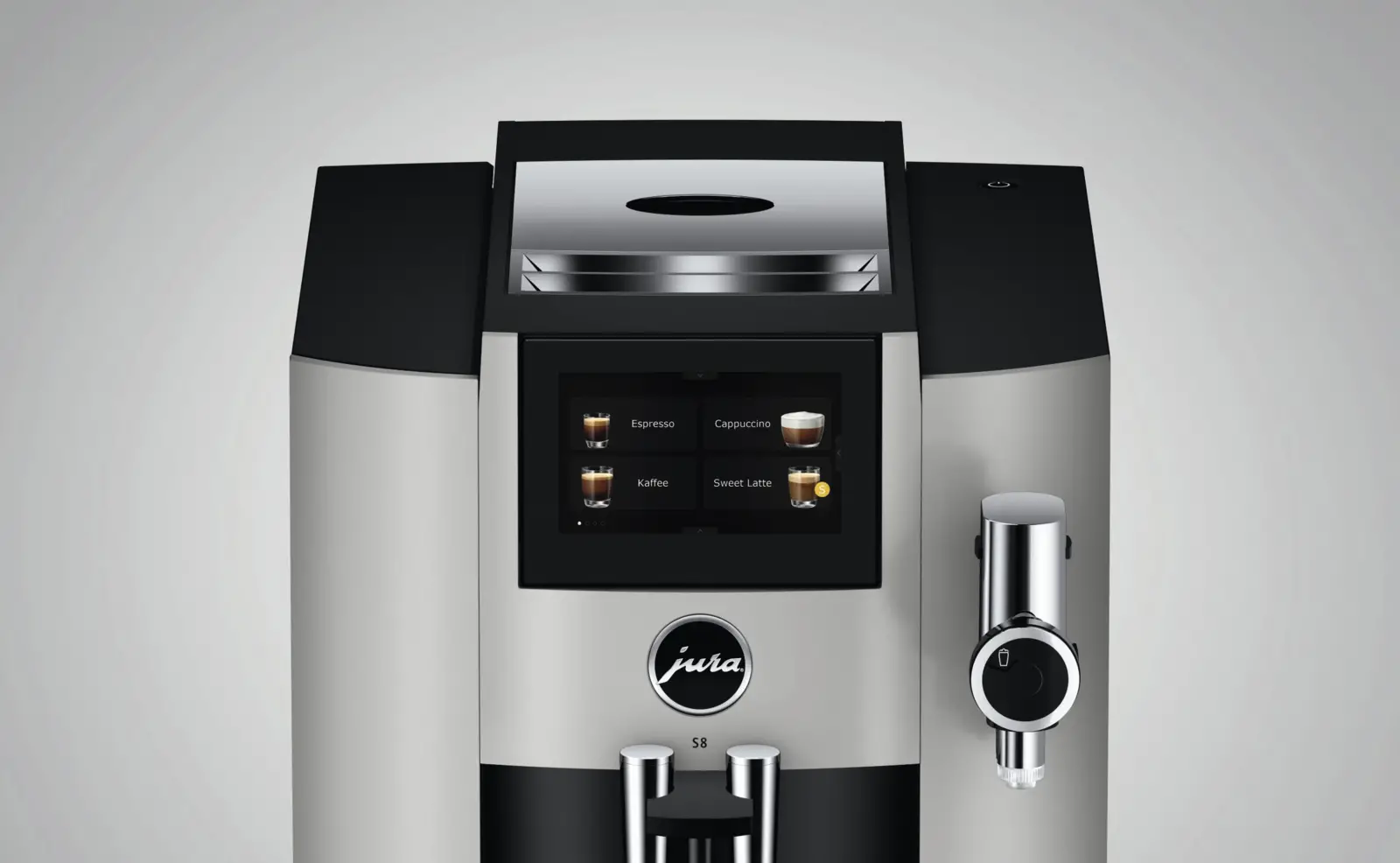 JURA S8 Dark Inox (EB) Volautomatische Koffiemachine