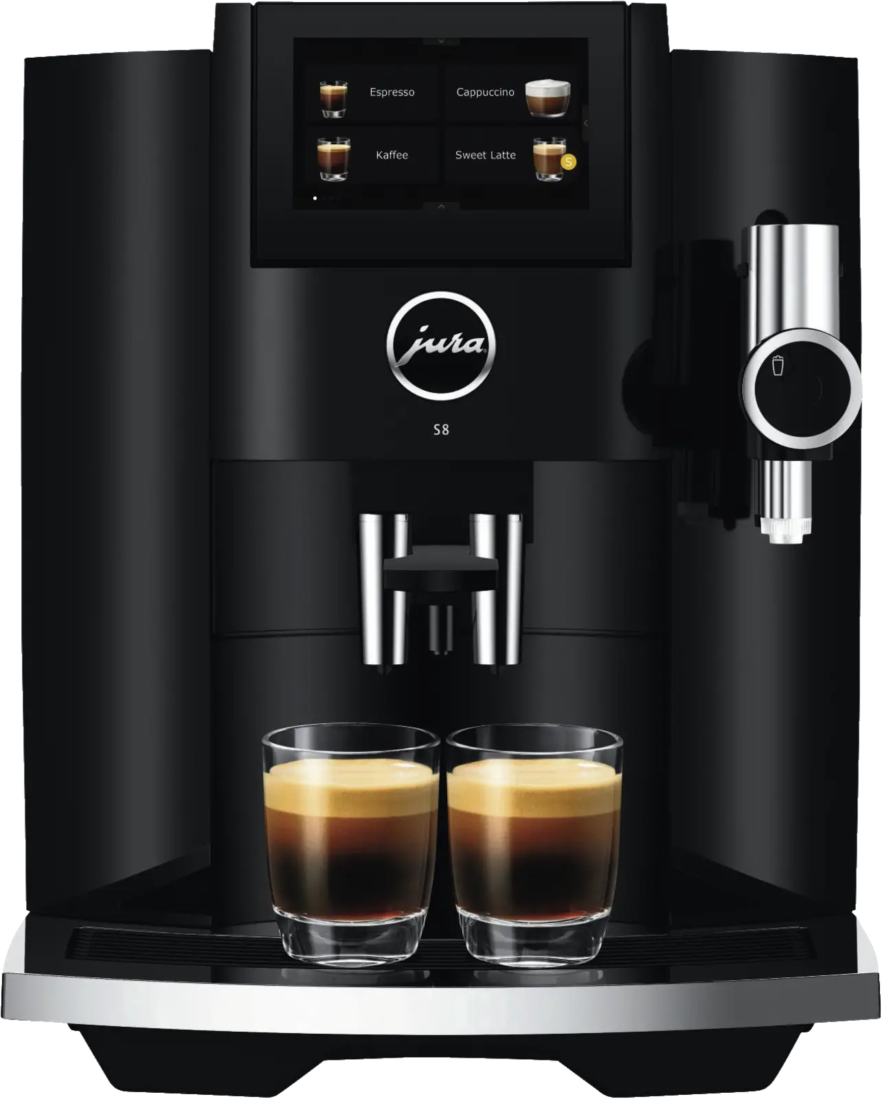 JURA S8 Piano Black (EB) Volautomatische Koffiemachine