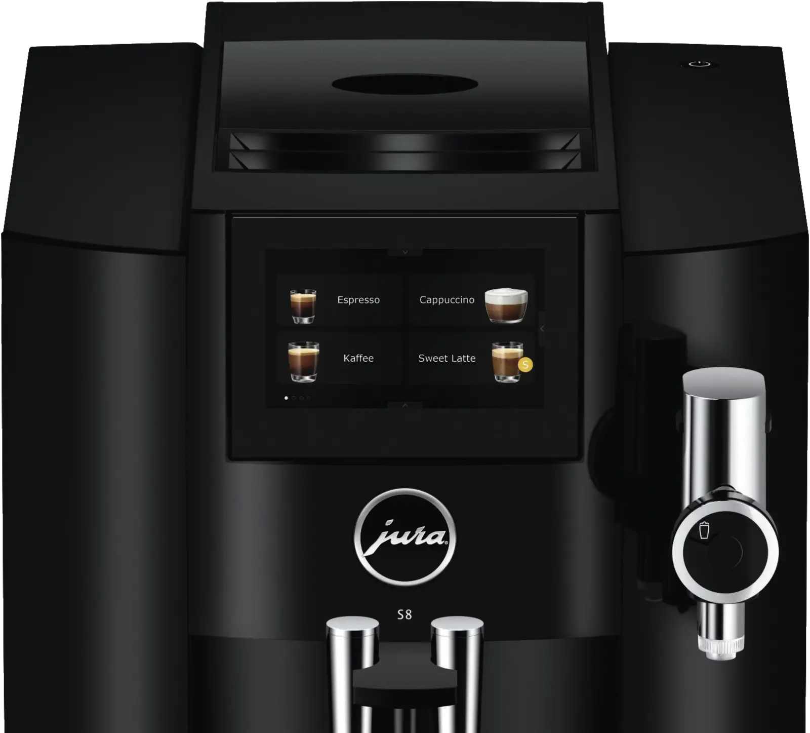 JURA S8 Piano Black (EB) Volautomatische Koffiemachine