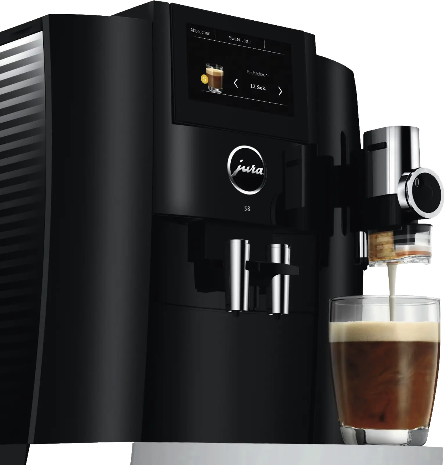 JURA S8 Piano Black (EB) Volautomatische Koffiemachine