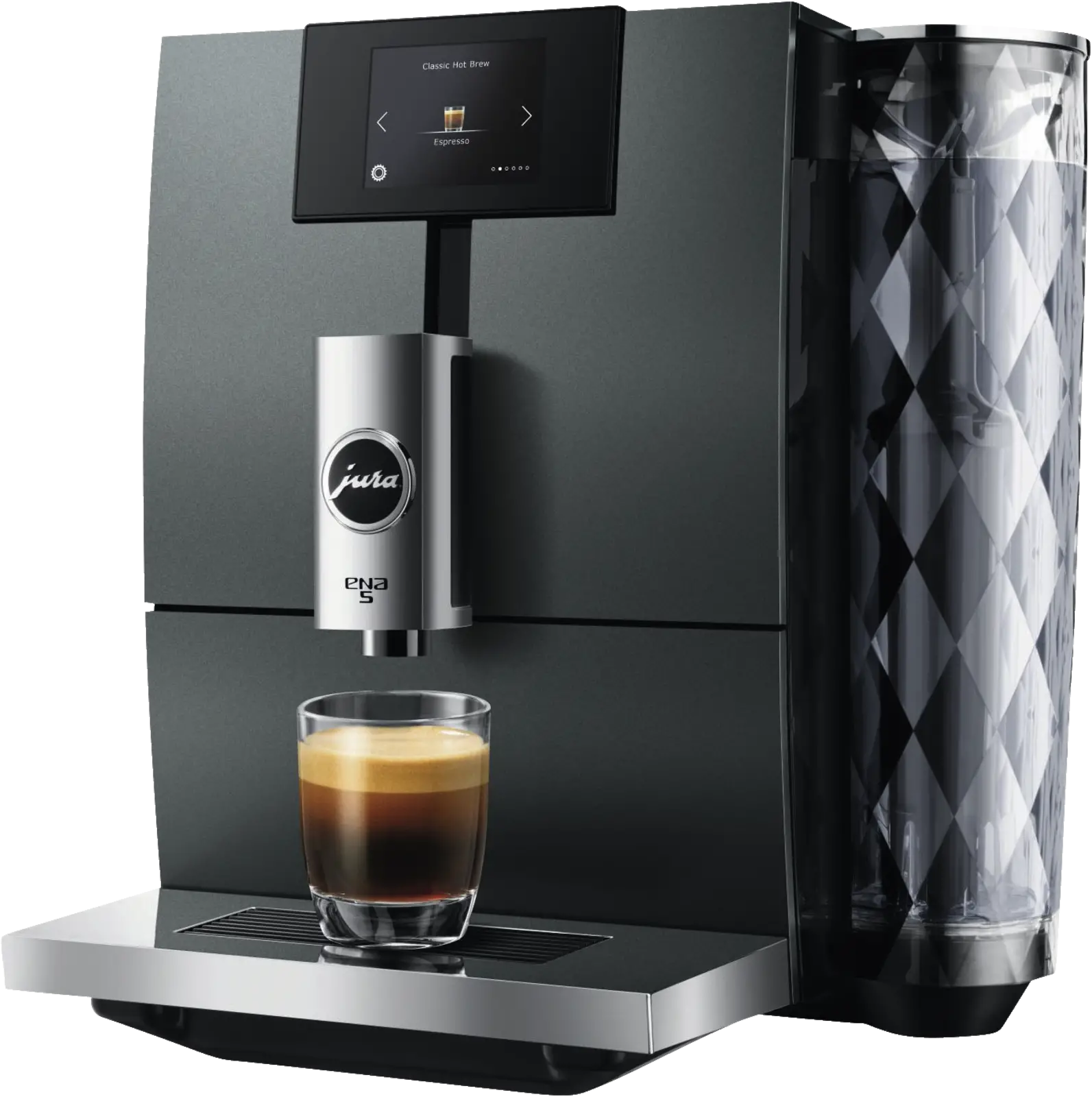 JURA ENA 5 Night Inox (EA) Volautomatische Koffiemachine