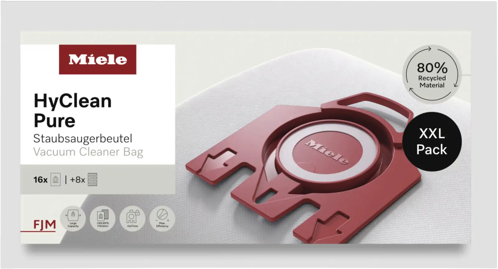 Miele FJM XXL HyClean Pure Stofzuigerzakken