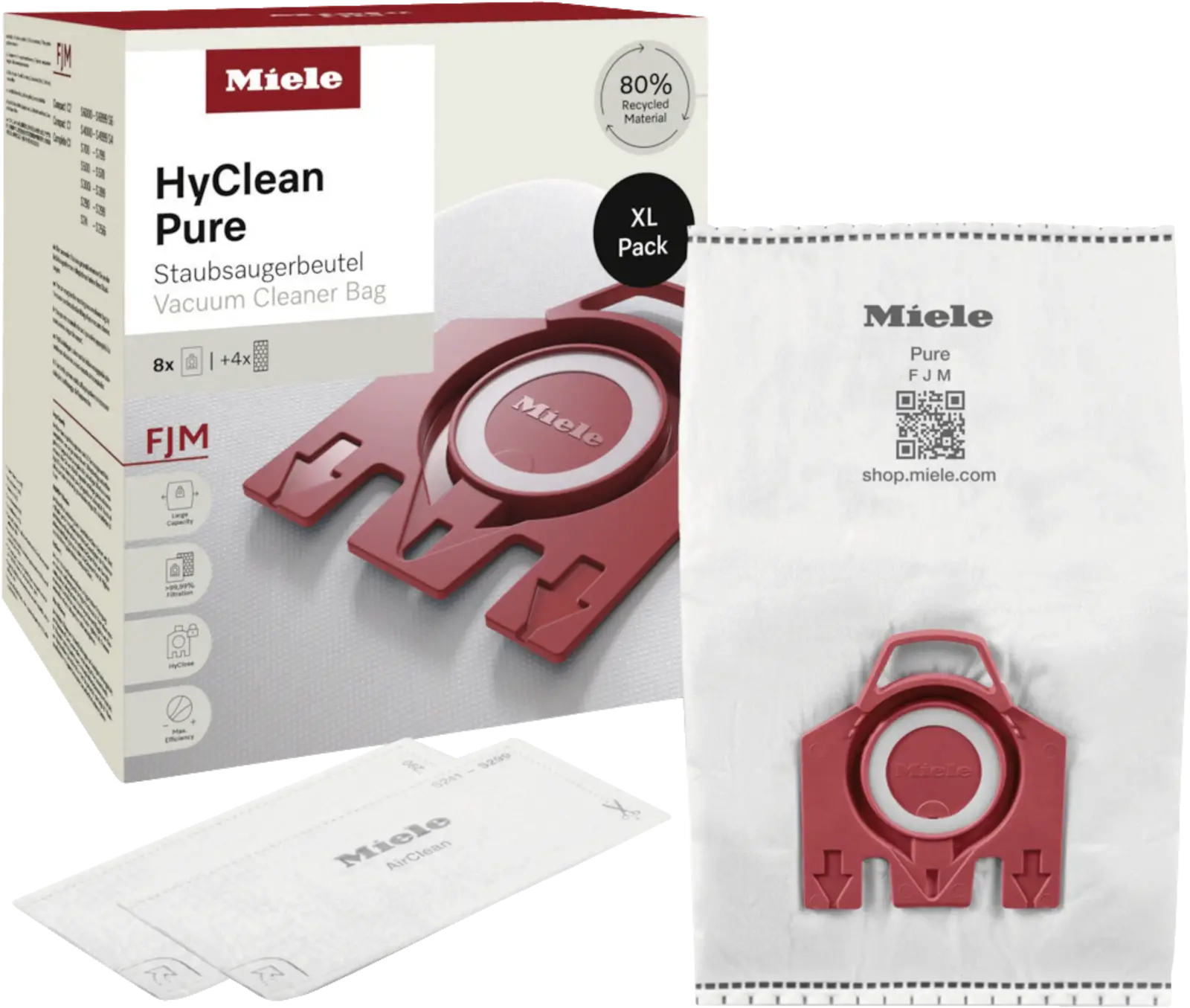 Miele FJM XL HyClean Pure Stofzuigerzakken