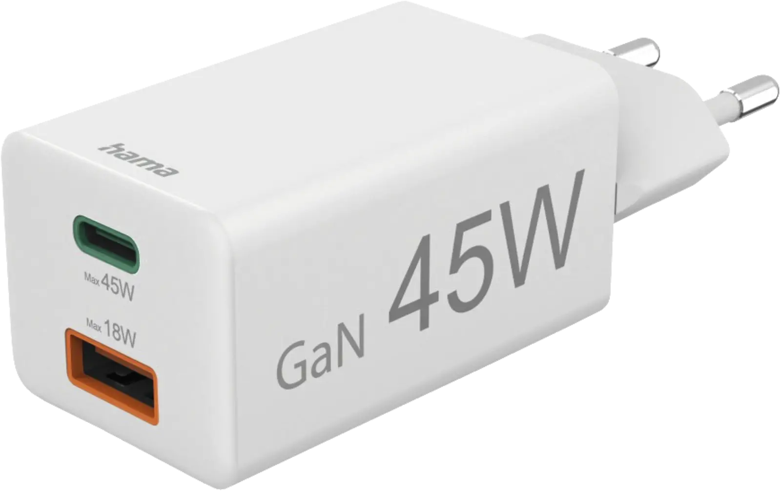 Hama 00201993 45W GaN USB-C Snellader