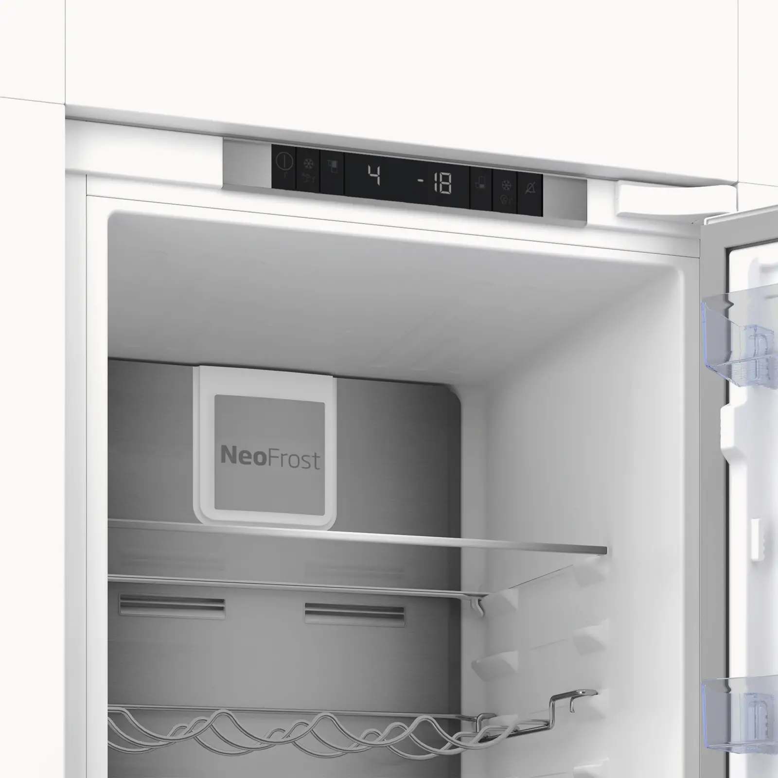 Beko BCNA306E4SN Inbouw Koel-vriescombinatie