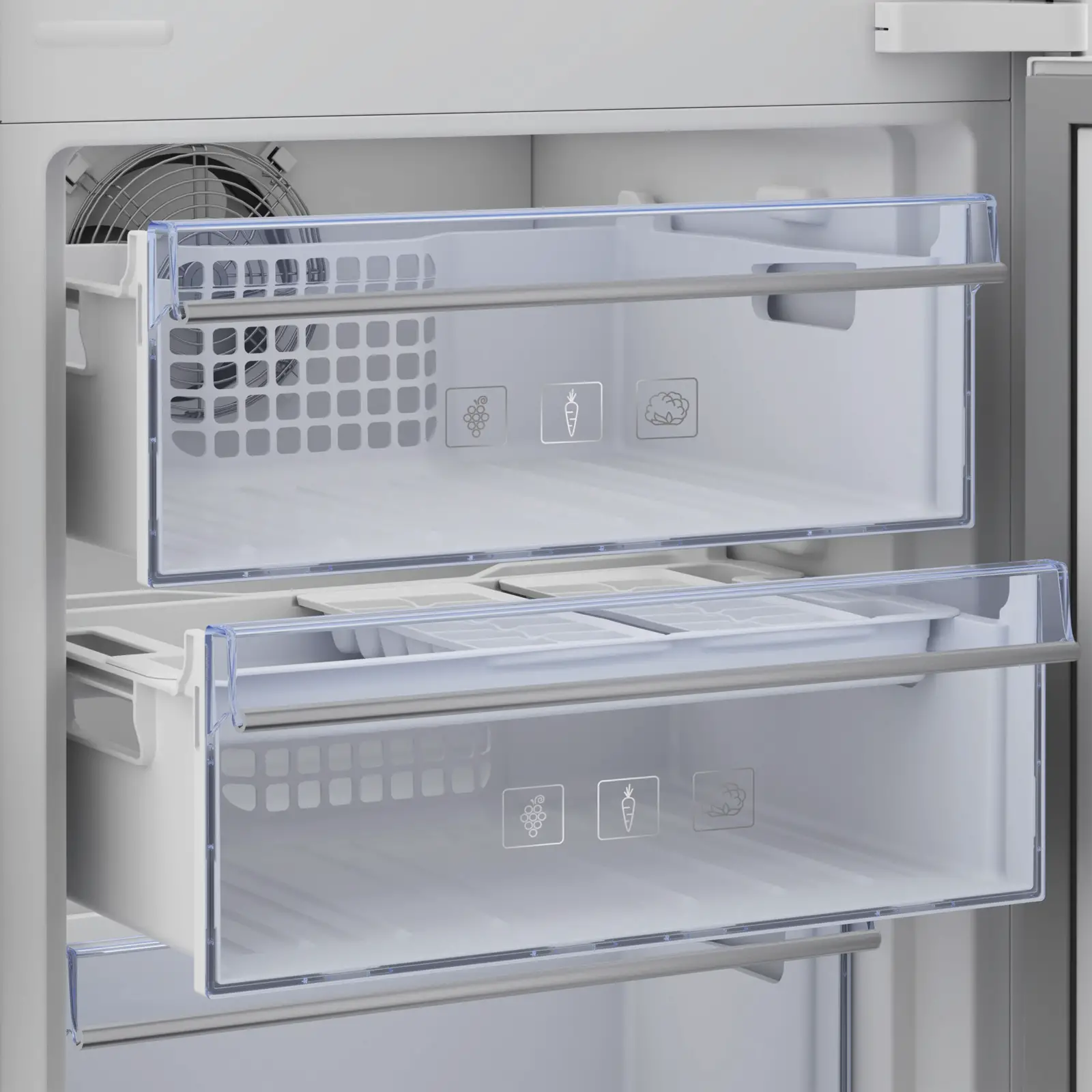 Beko BCNA306E4SN Inbouw Koel-vriescombinatie