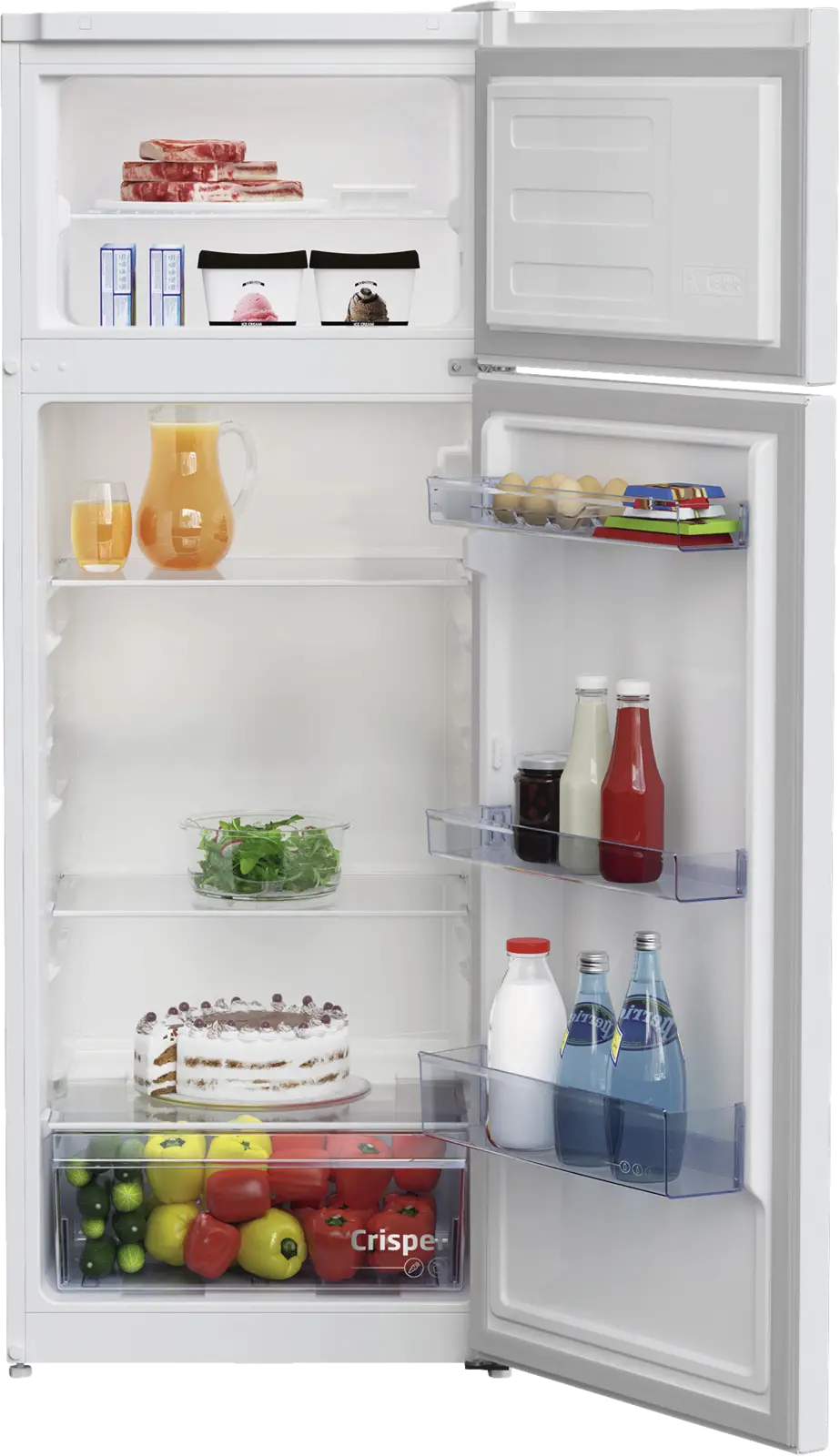 Beko RDSA240K45W2 vrijstaande koelvriescombinatie
