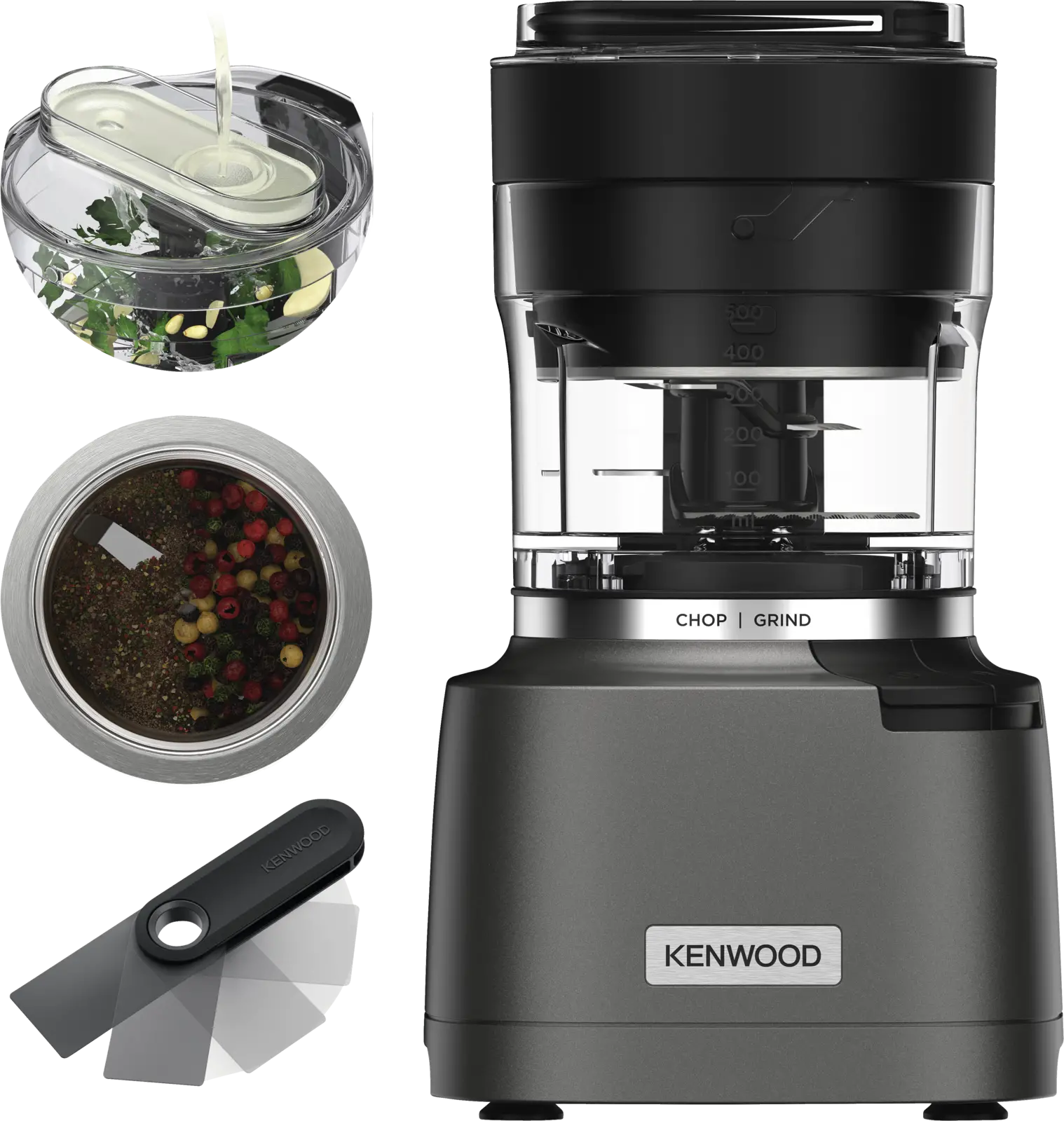 Kenwood CHP80.000SI Duo prep 2-in-1 Chopper / Grinder