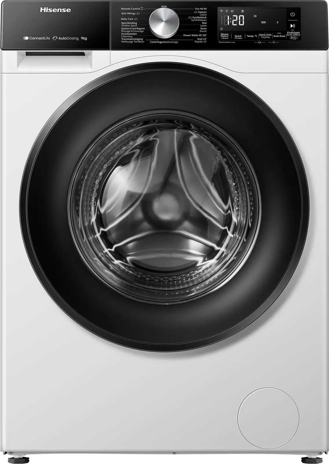 Hisense WF3S9045BW3/BLX Wasmachine