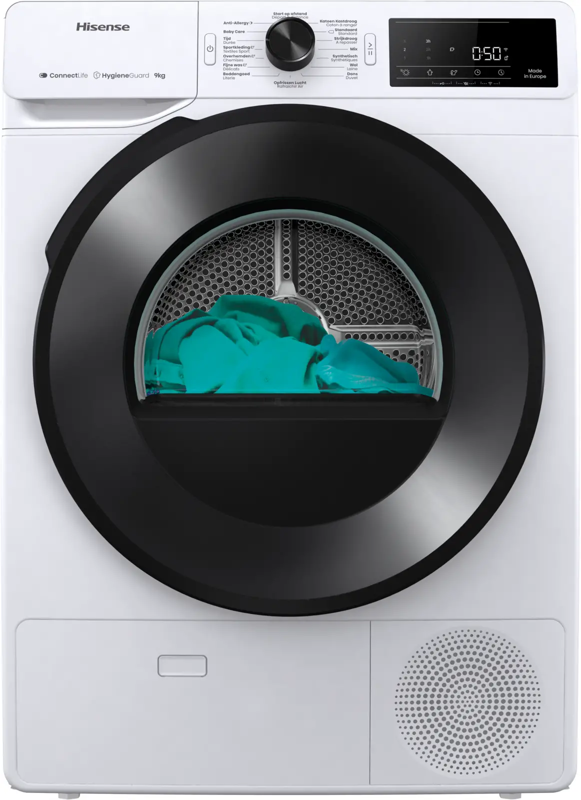 Hisense DH3V903UW/BLX Warmtepompdroger