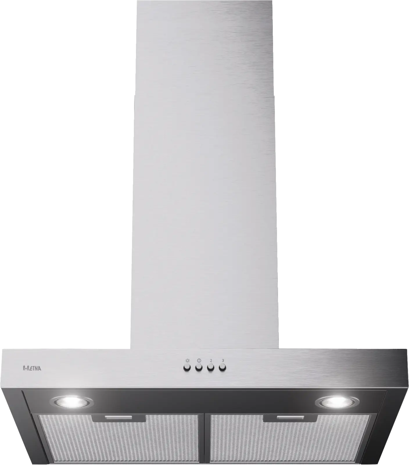 ETNA AB260RVS Blokmodel Schouwkap - 60 cm - RVS