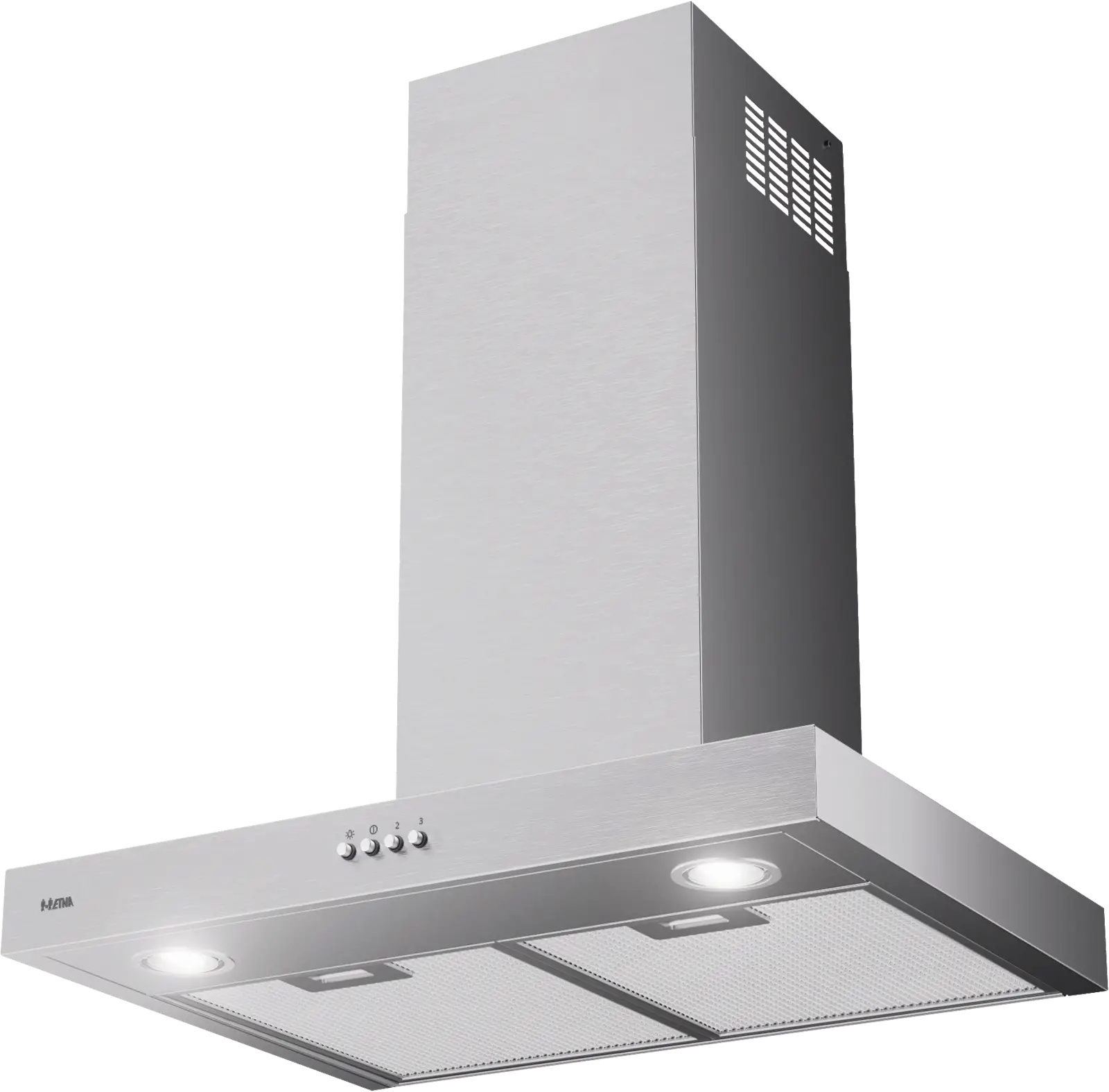 ETNA AB260RVS Blokmodel Schouwkap - 60 cm - RVS