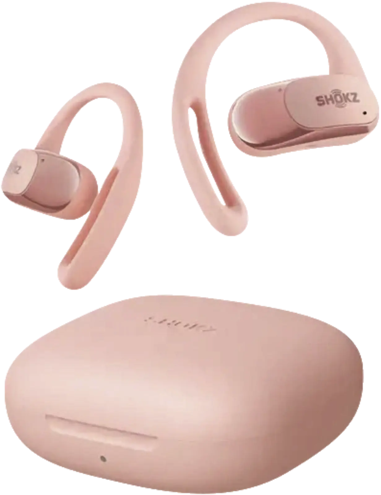 Shokz OpenFit Air Open-Ear True wireless oordopjes roze