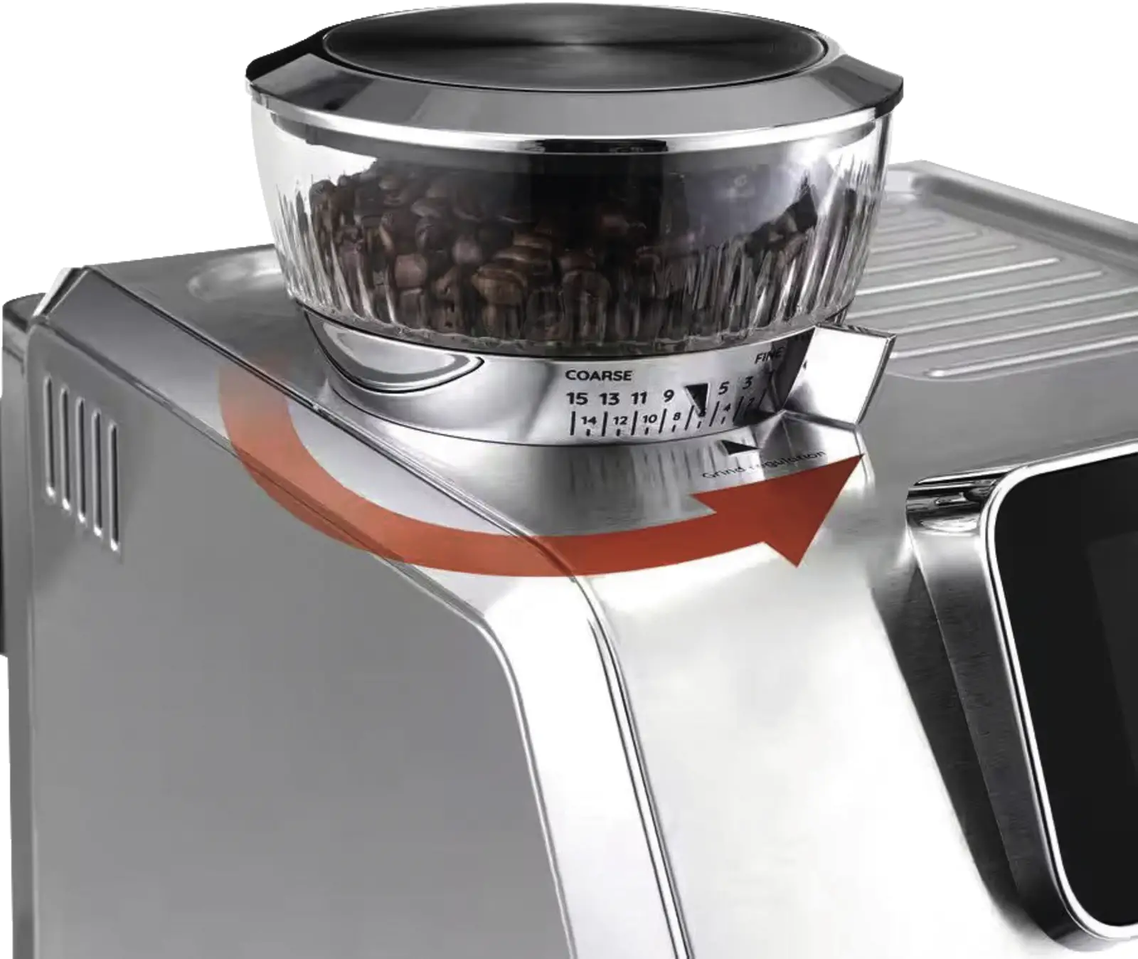 DeLonghi EC9455.M La Specialista Touch Pistonmachine met Bonenmaler