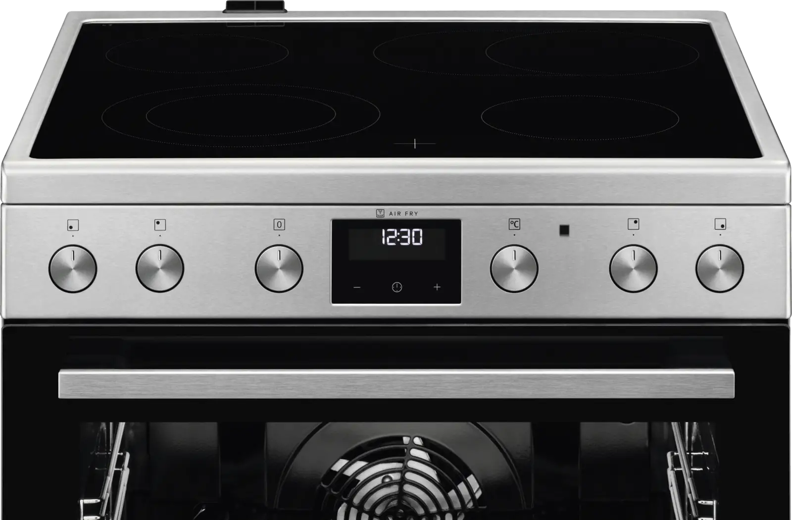 AEG CCB6443BBM Elektrisch Fornuis met Keramische Kookplaat en Elektrische Oven