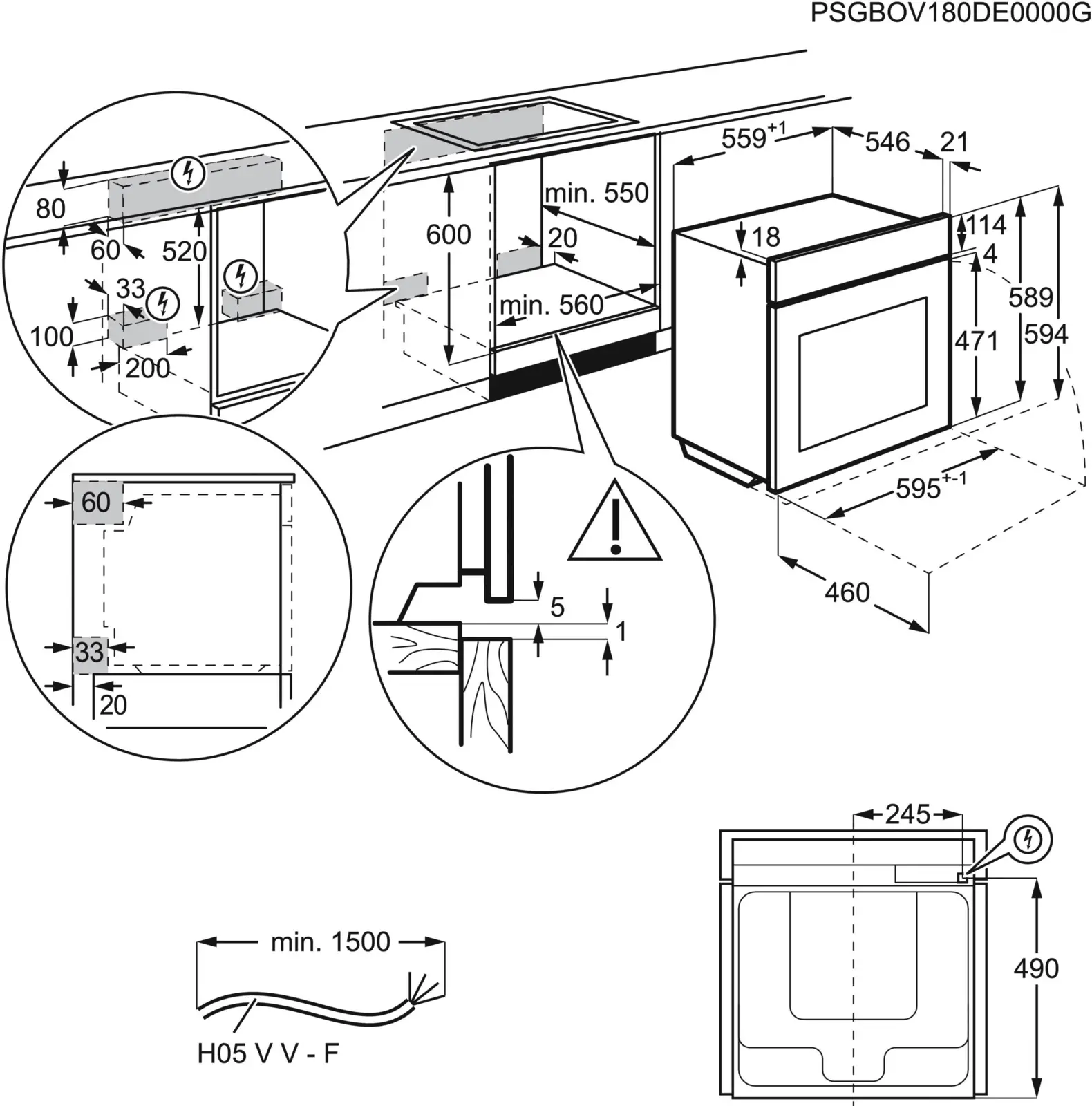 AEG TE8PB73ZAT 7000 MealAssist Elektrische Inbouw Bakoven